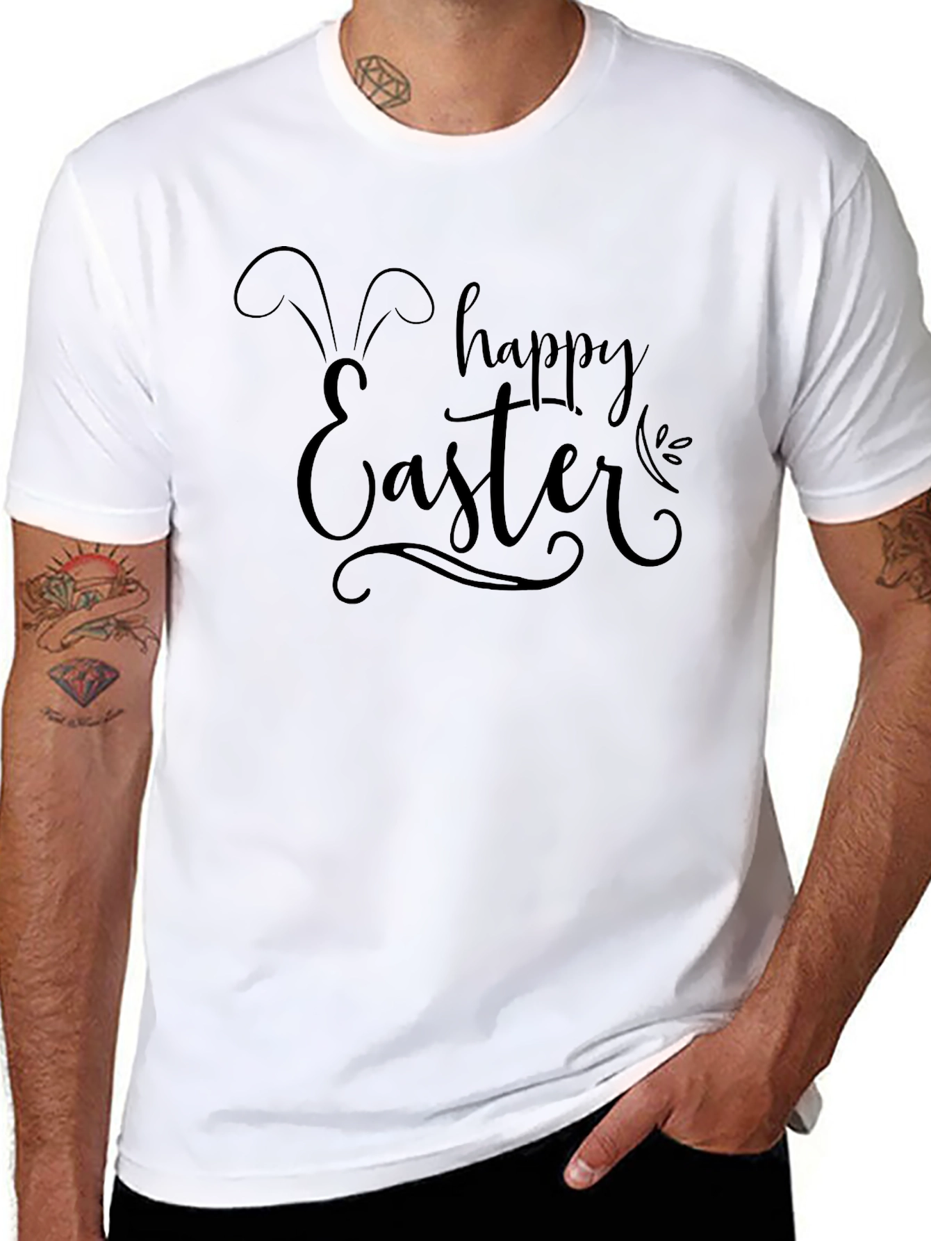 Happy Easter Graphic T-Shirt