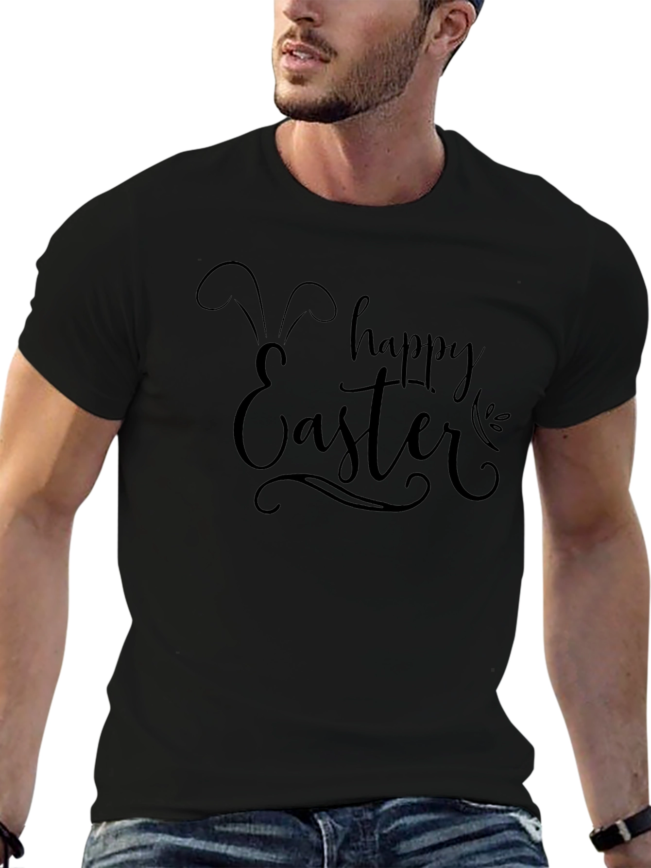 Happy Easter Graphic T-Shirt