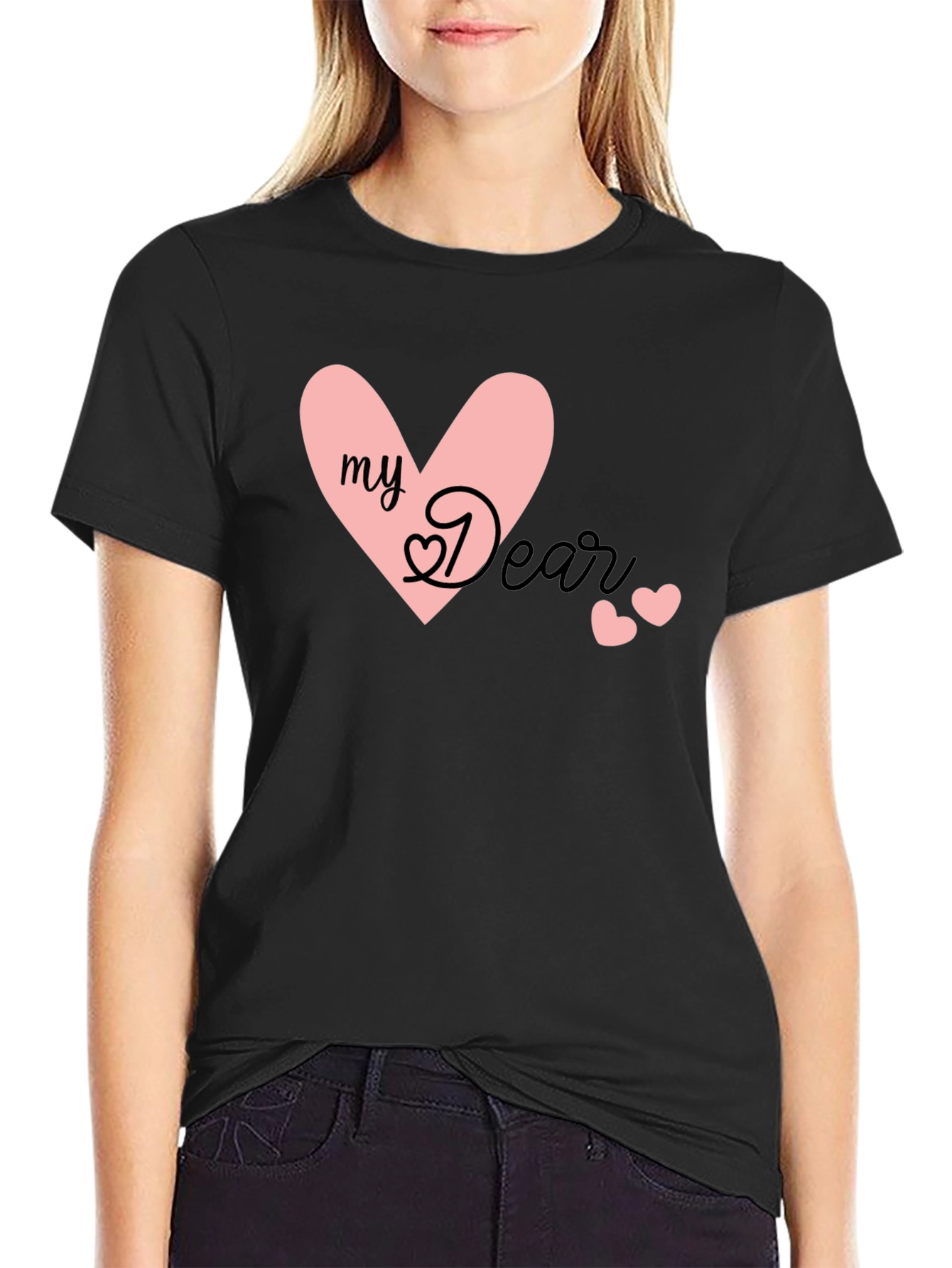 My Dear Heart Graphic Tee - Stylish Mens T-Shirt