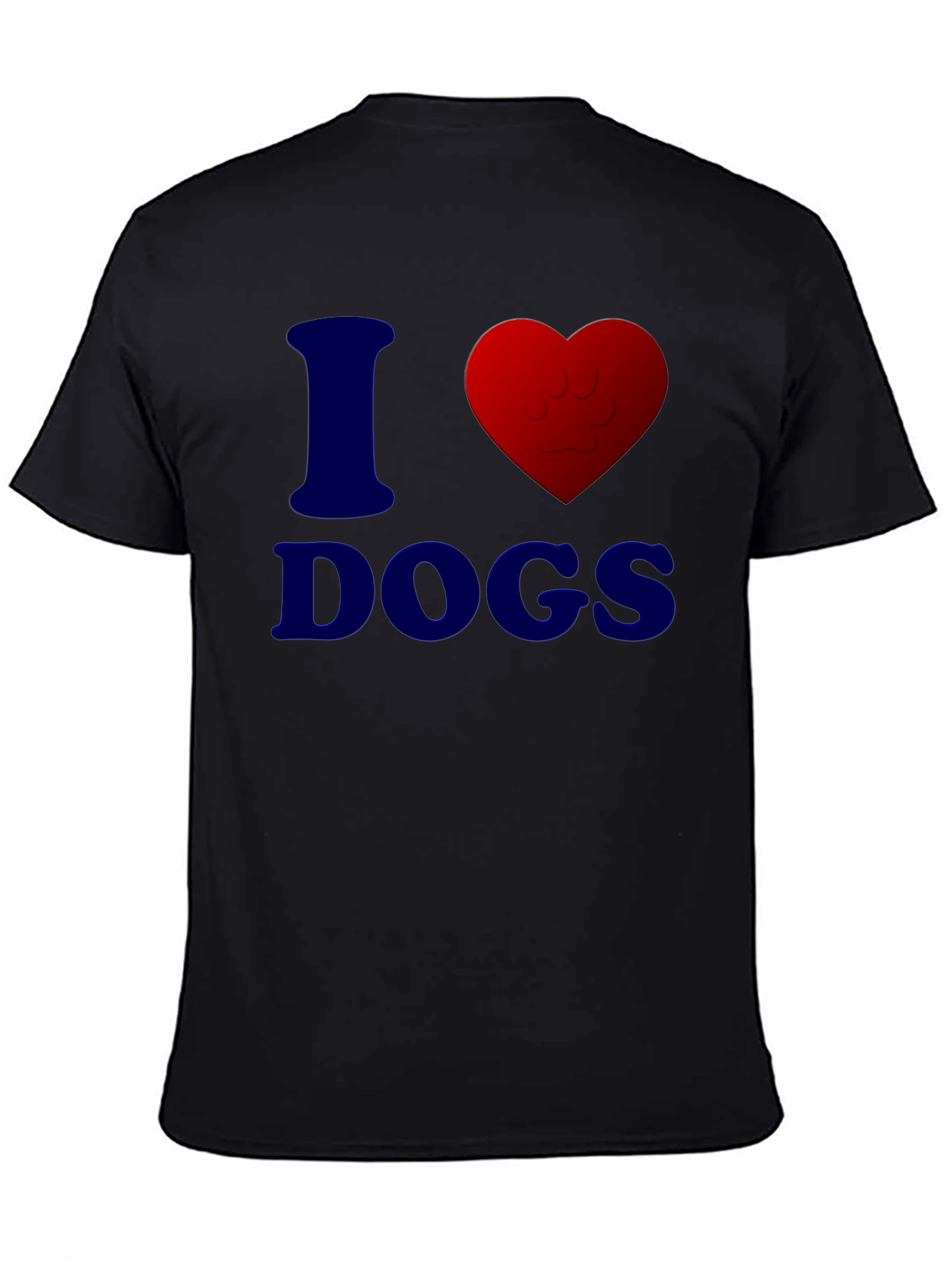I Heart Dogs T-Shirt - Casual Comfort Tee