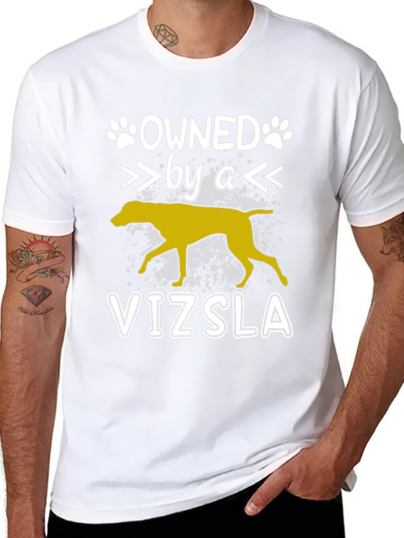 Owned by a Vizsla Dog T-Shirt