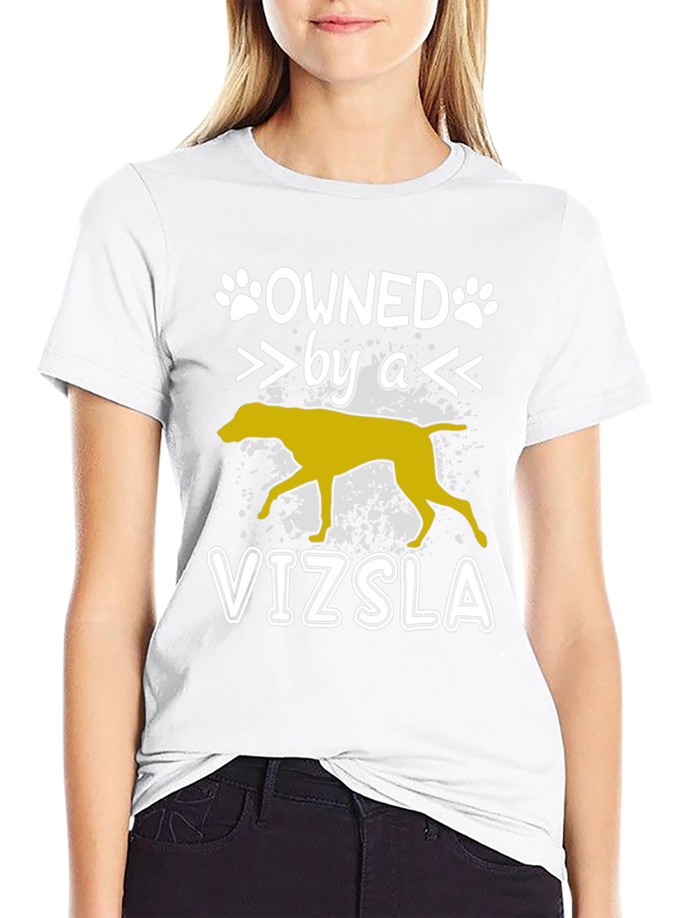 Owned by a Vizsla Dog T-Shirt