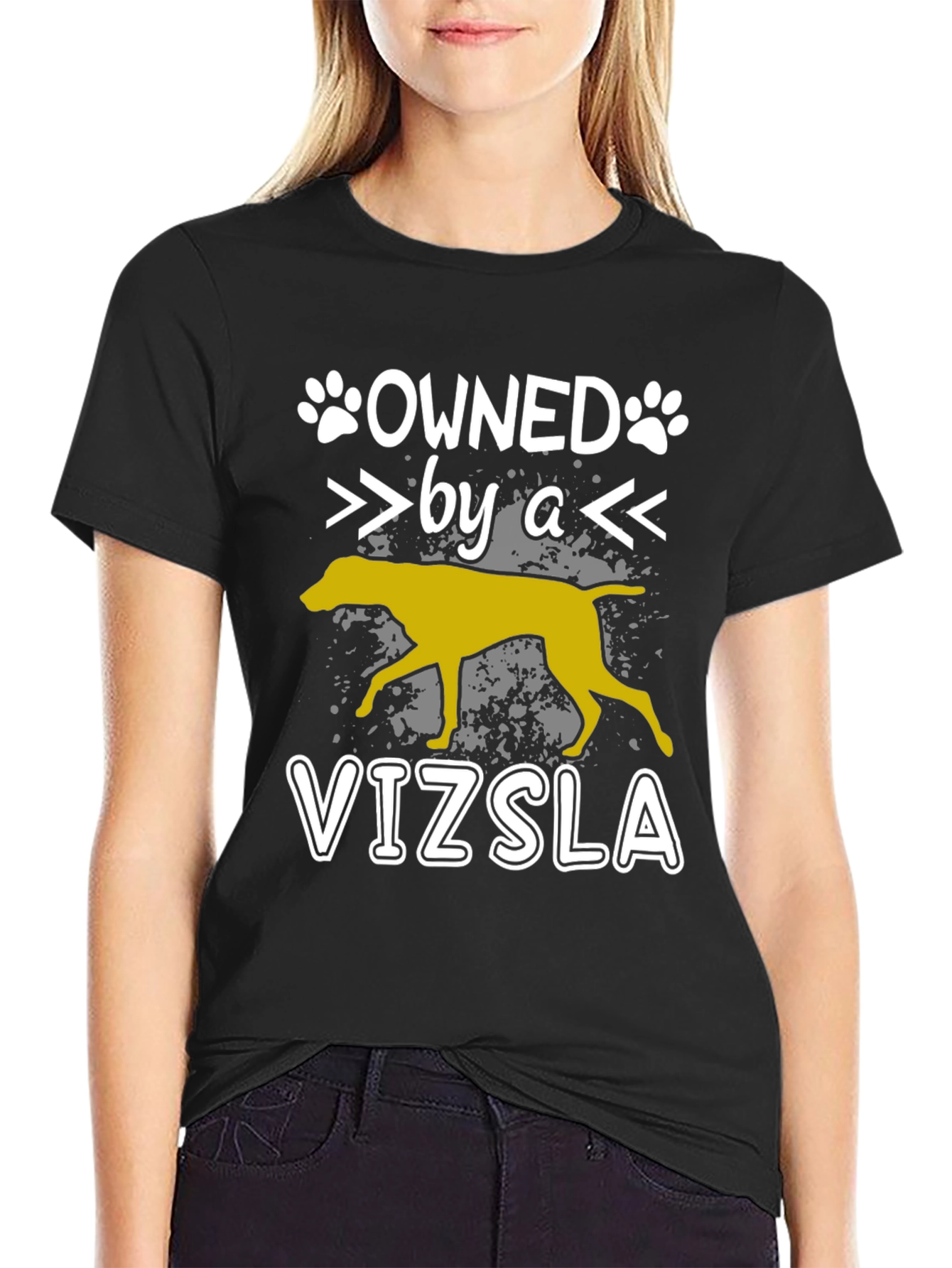 Owned by a Vizsla Dog T-Shirt