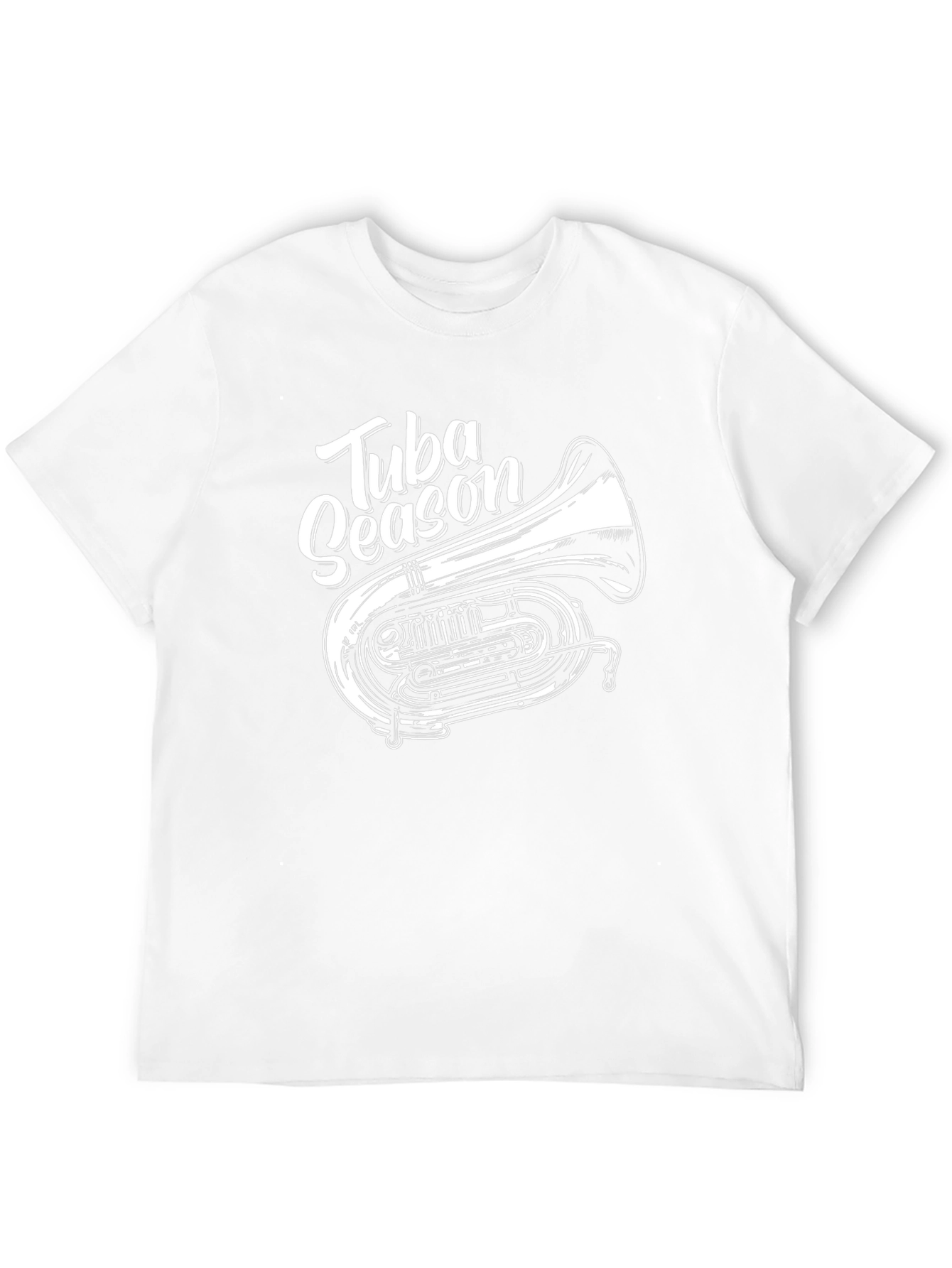 Tuba Season Black Graphic T-Shirt