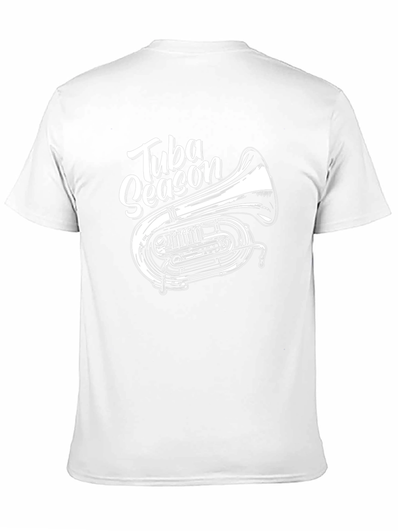 Tuba Season Black Graphic T-Shirt