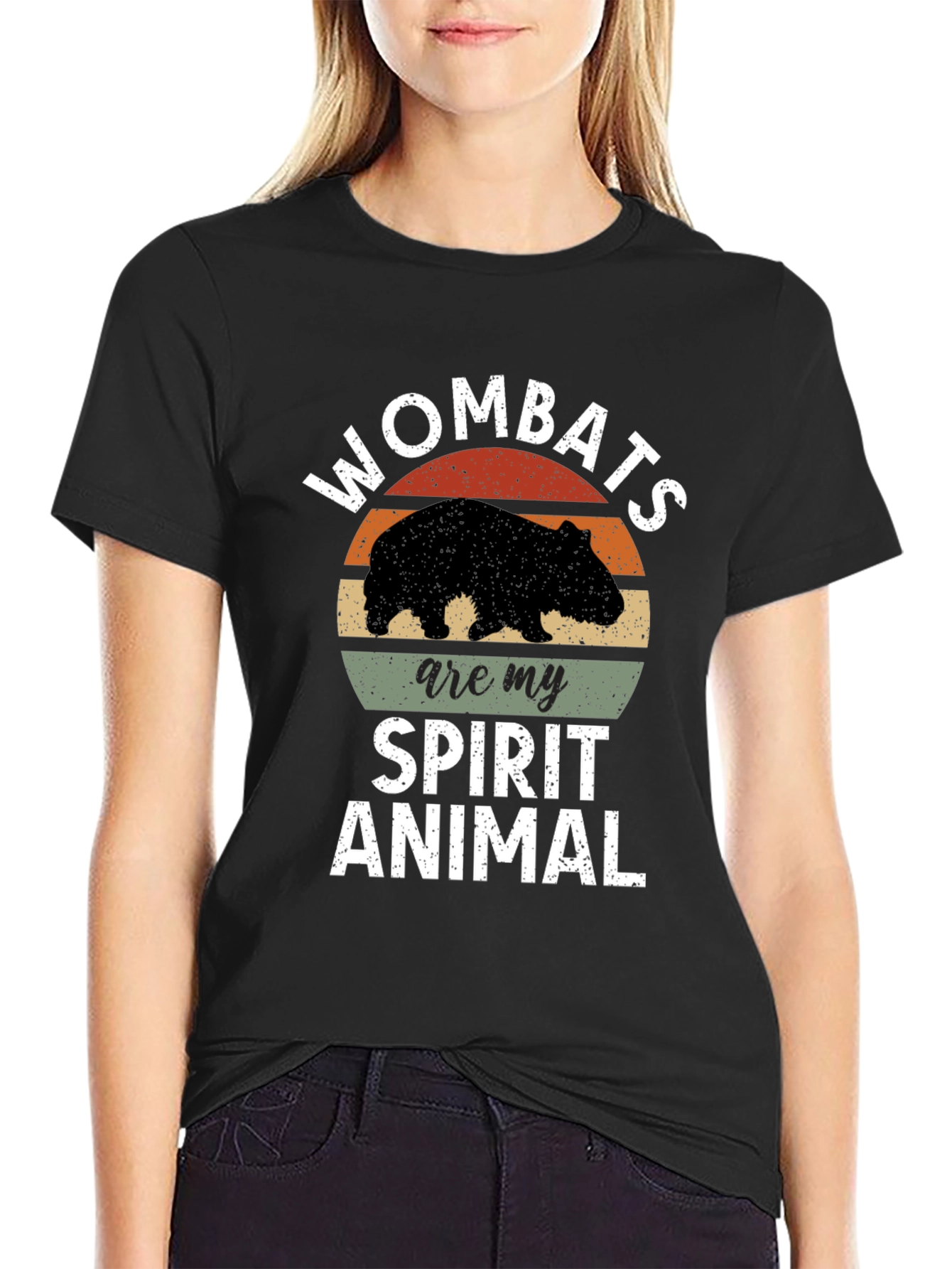 Wombats Are My Spirit Animal T-Shirt - Graphic Tee