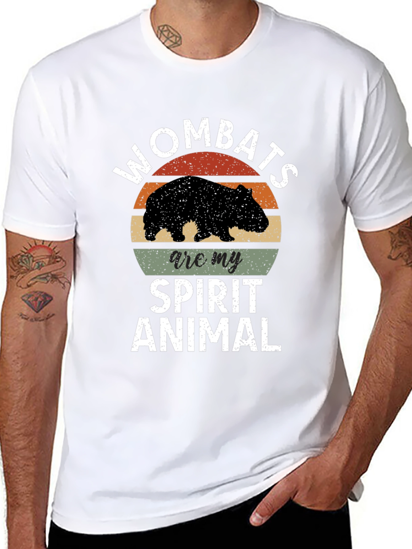 Wombats Are My Spirit Animal T-Shirt - Graphic Tee