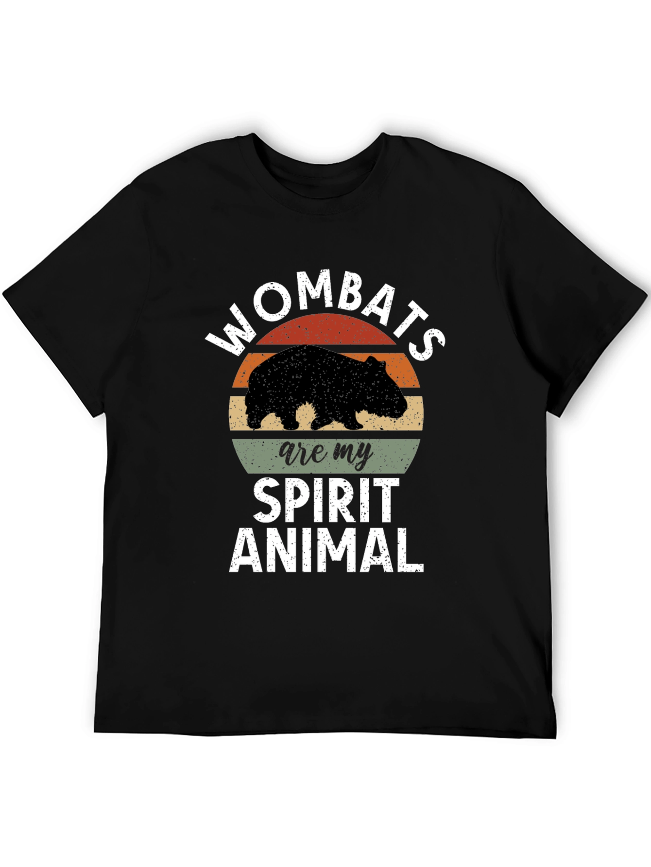 Wombats Are My Spirit Animal T-Shirt - Graphic Tee