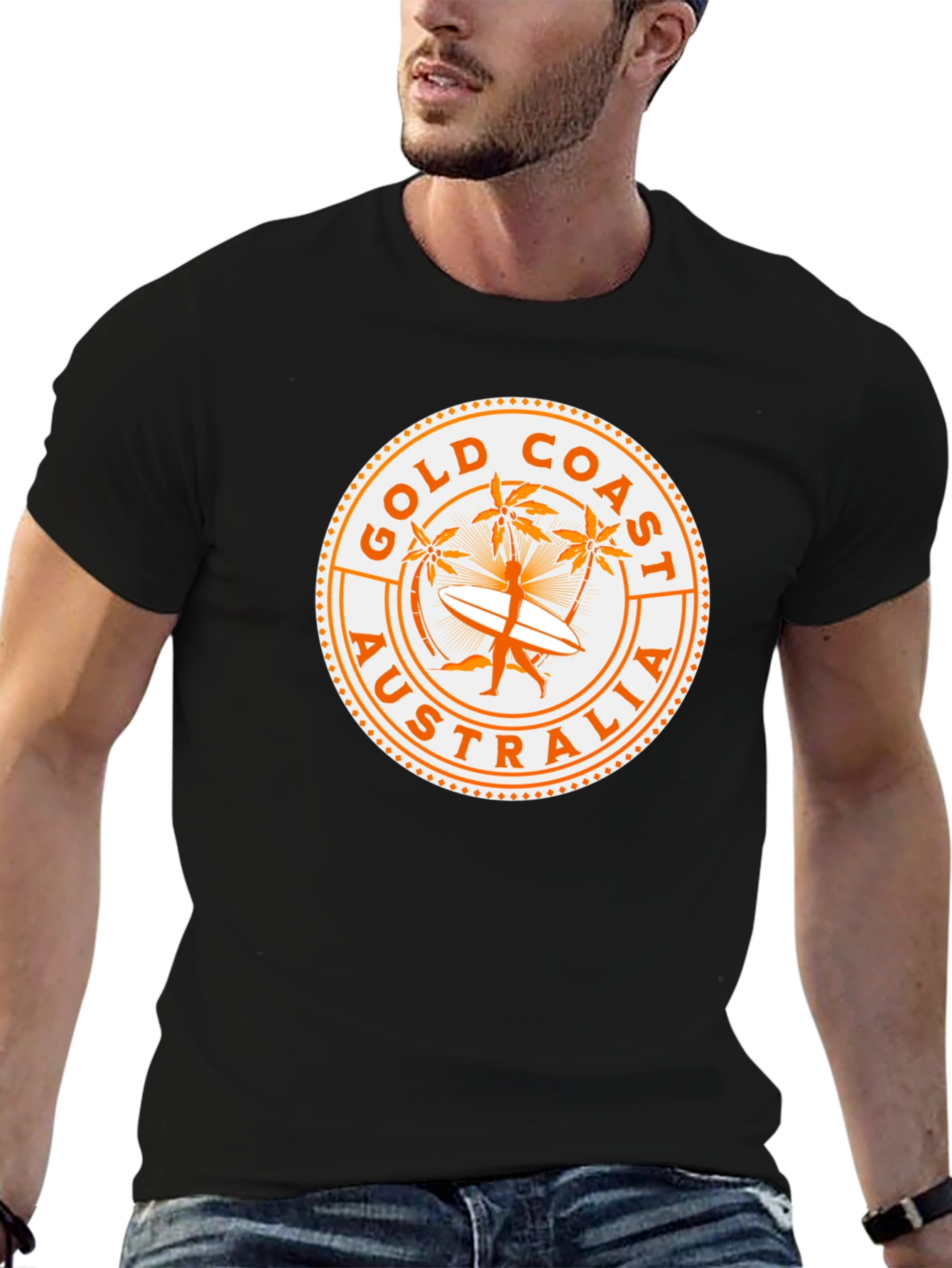 Gold Coast Australia T-Shirt | Surfer Design