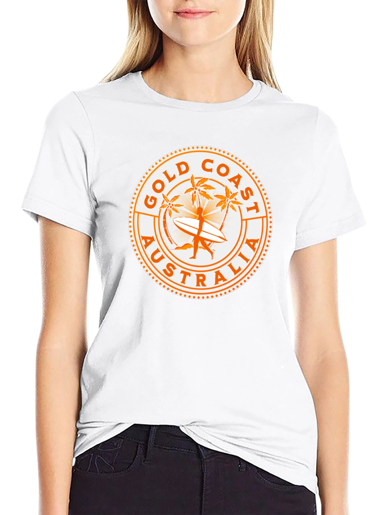 Gold Coast Australia T-Shirt | Surfer Design