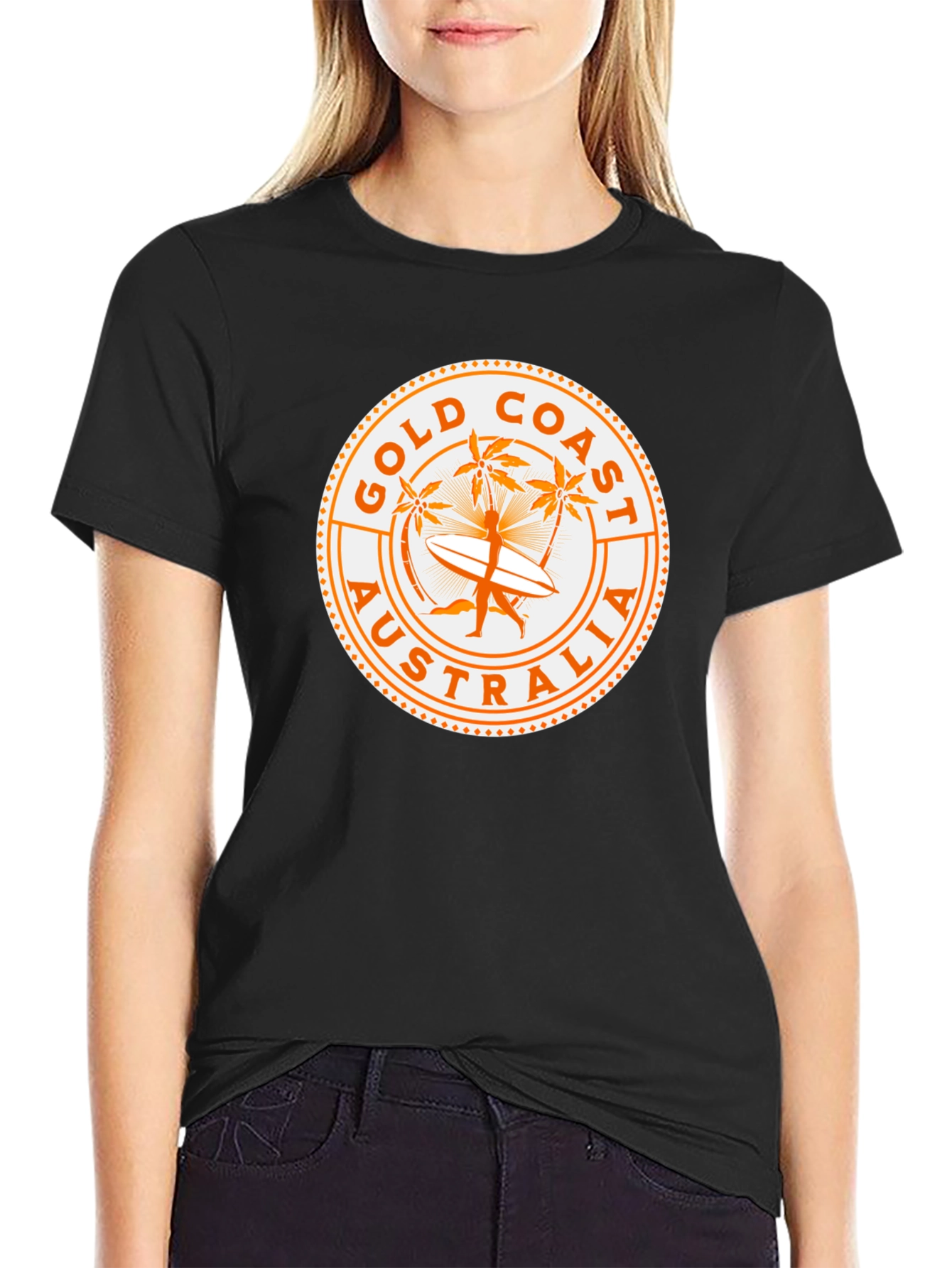 Gold Coast Australia T-Shirt | Surfer Design