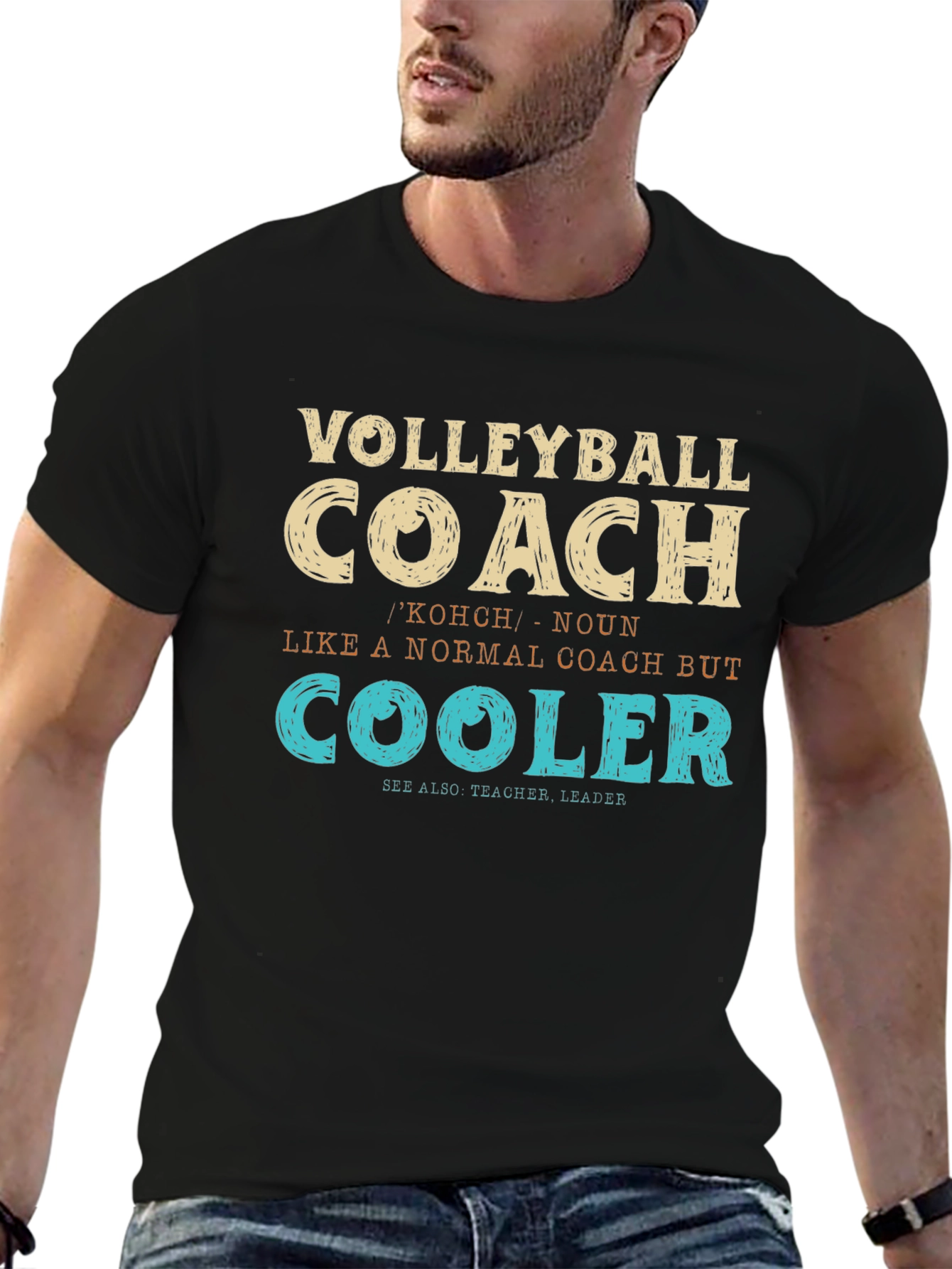 Volleyball Coach Definition T-Shirt