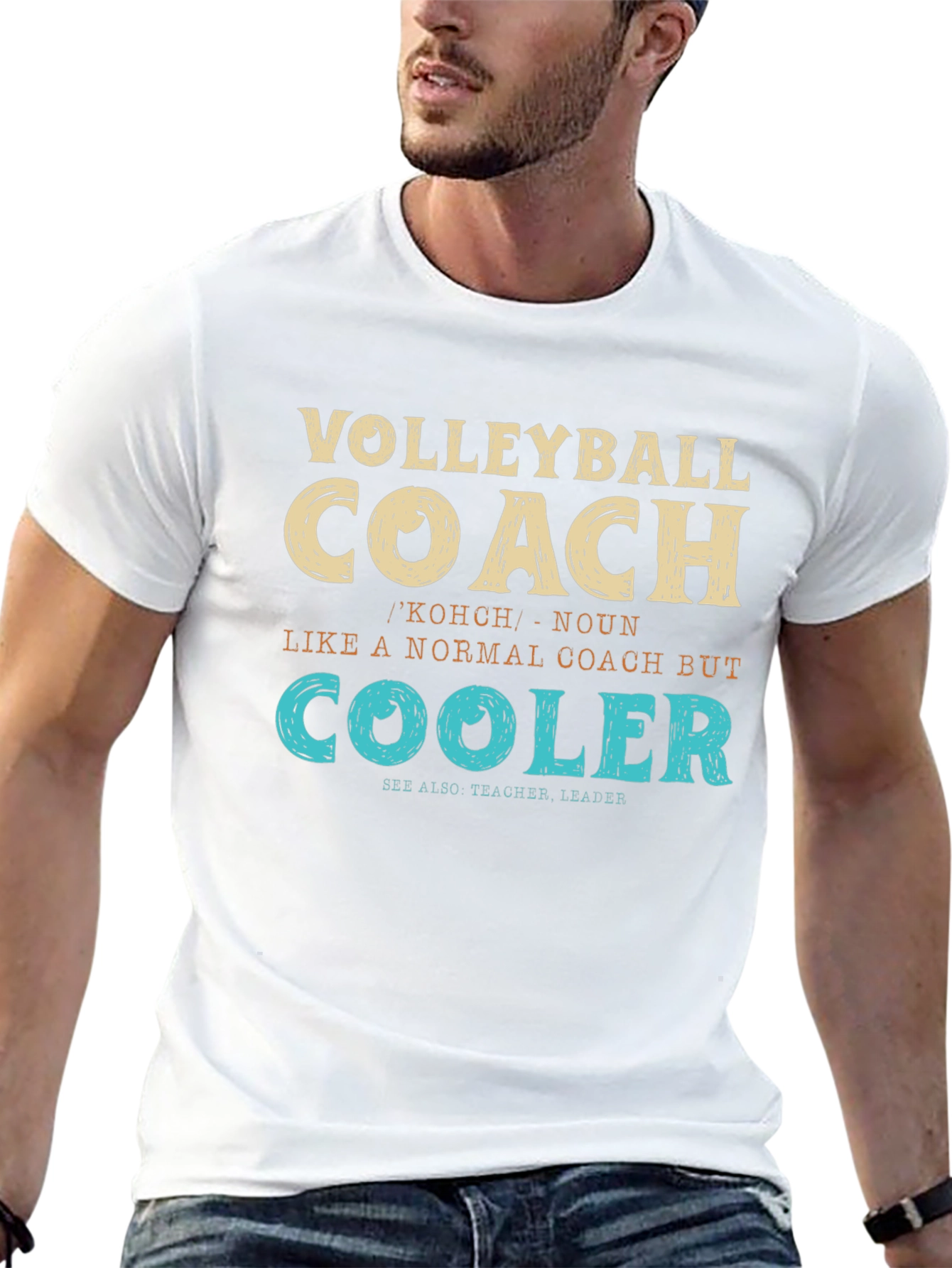Volleyball Coach Definition T-Shirt