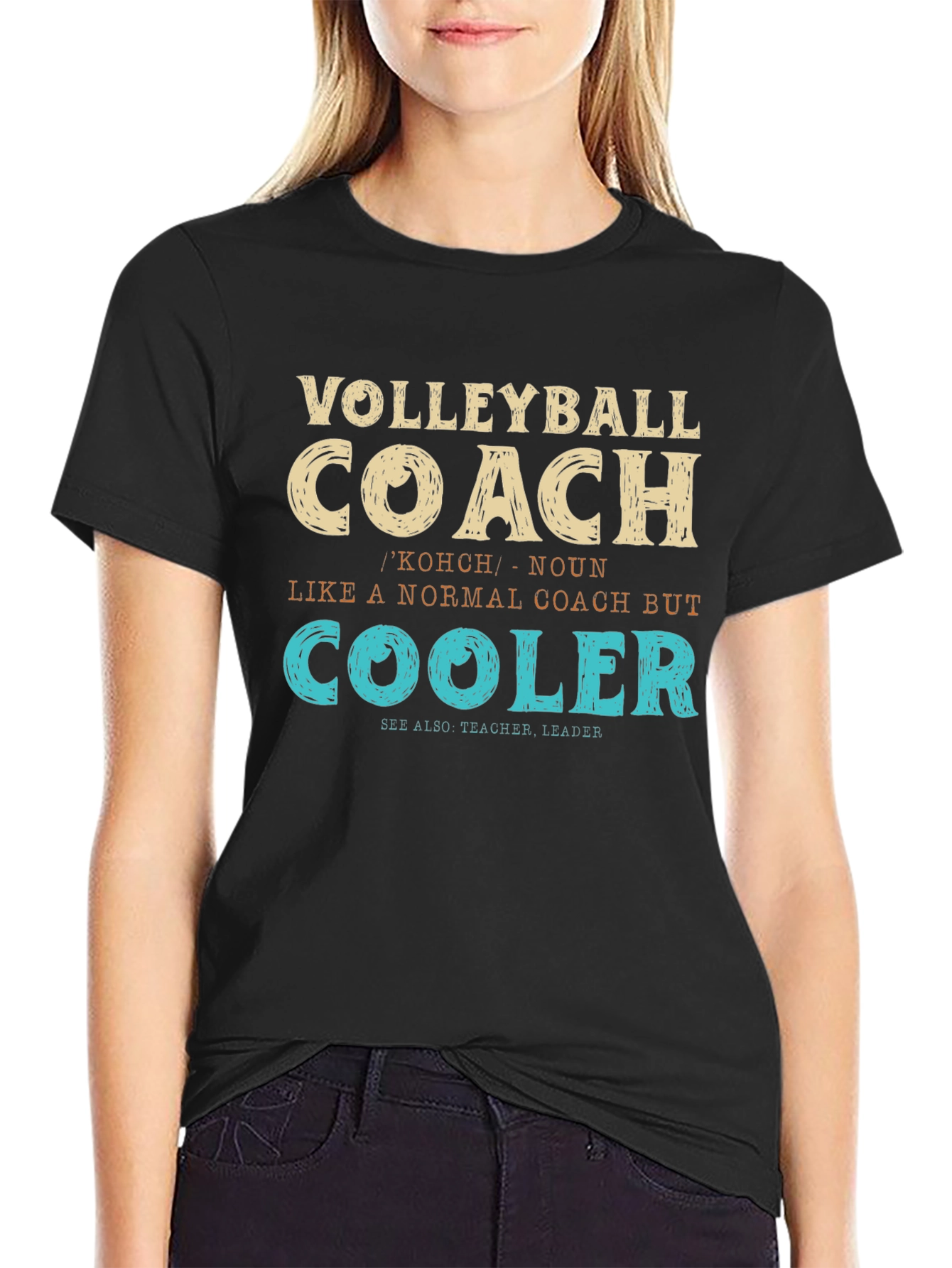 Volleyball Coach Definition T-Shirt