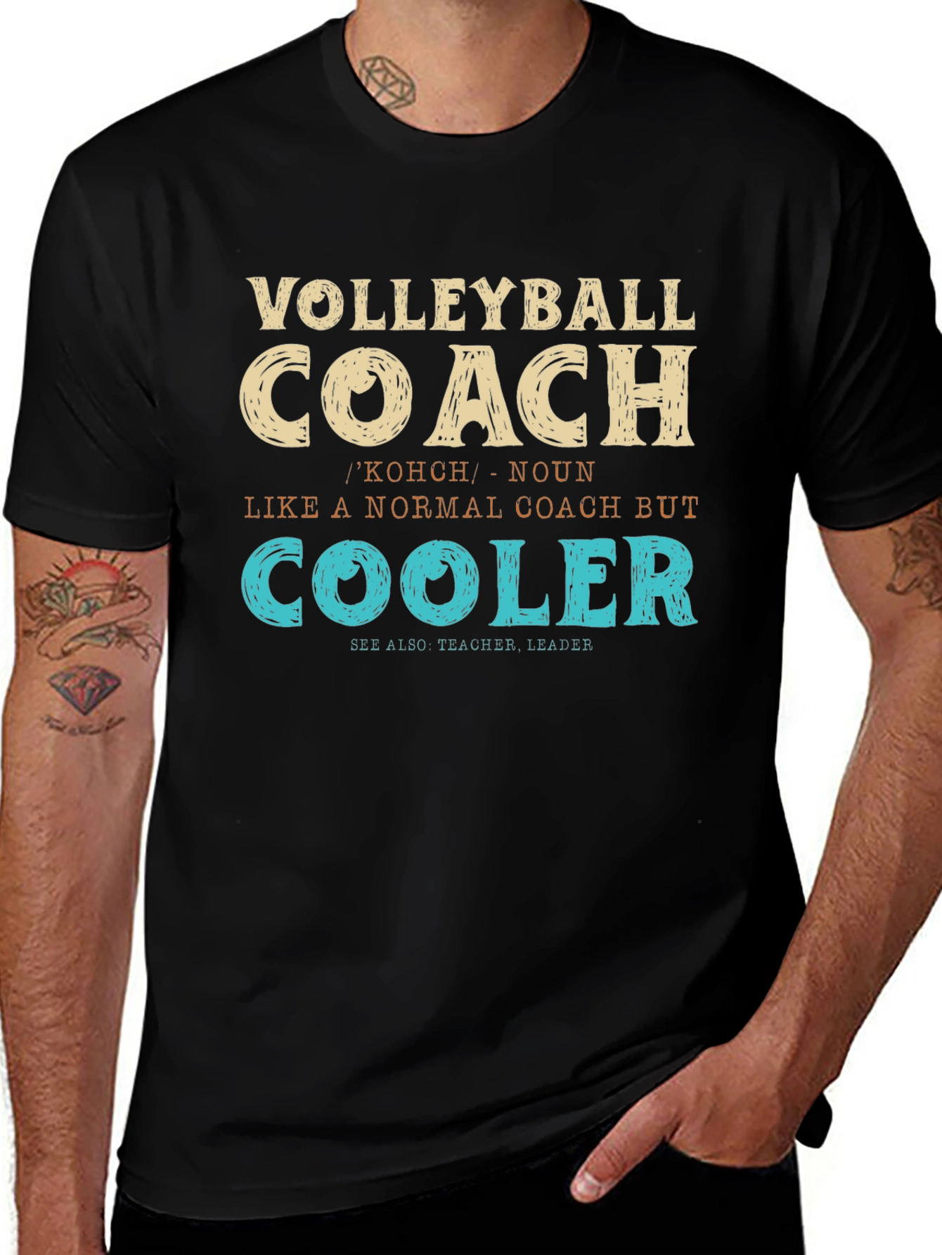 Volleyball Coach Definition T-Shirt