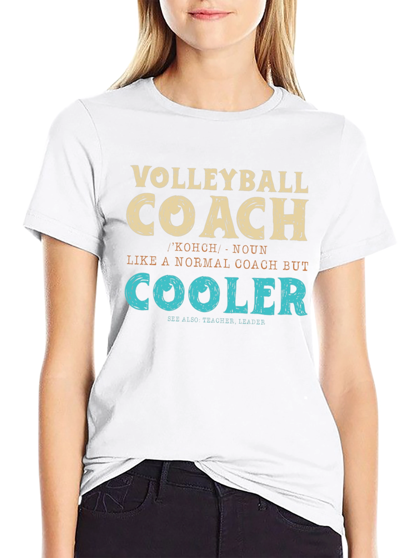 Volleyball Coach Definition T-Shirt