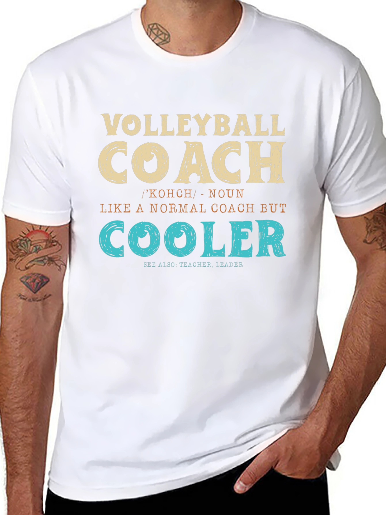 Volleyball Coach Definition T-Shirt