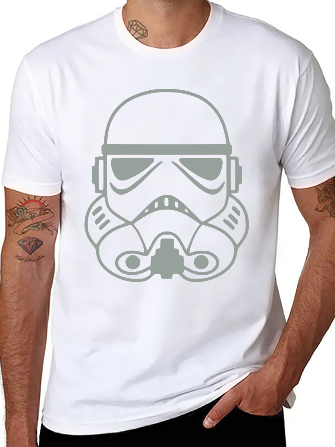 Stormtrooper Graphic T-Shirt - Sci-Fi Fan Apparel
