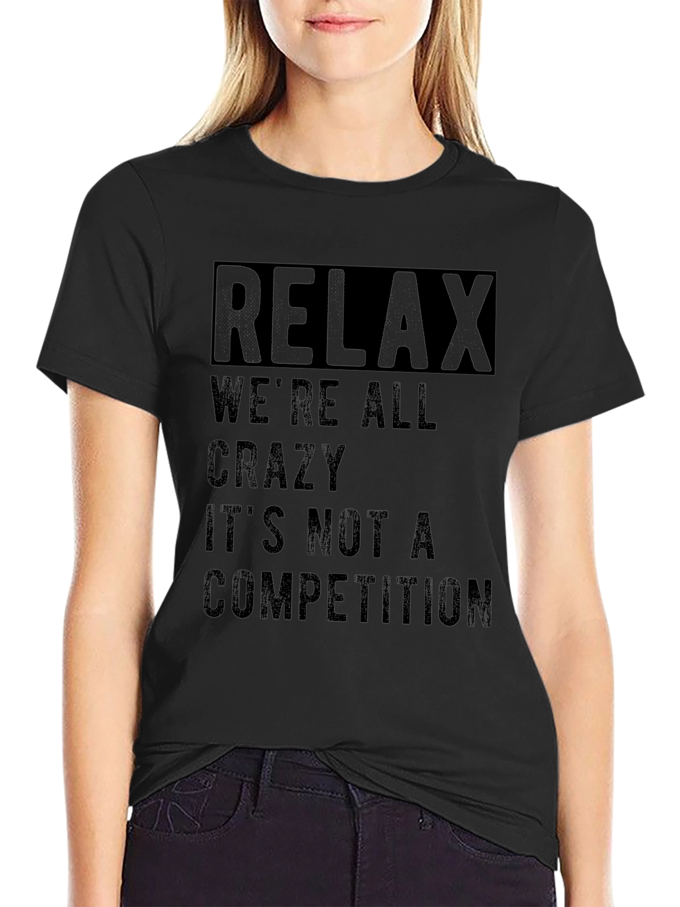 Relax Crazy Competition Graphic Tee