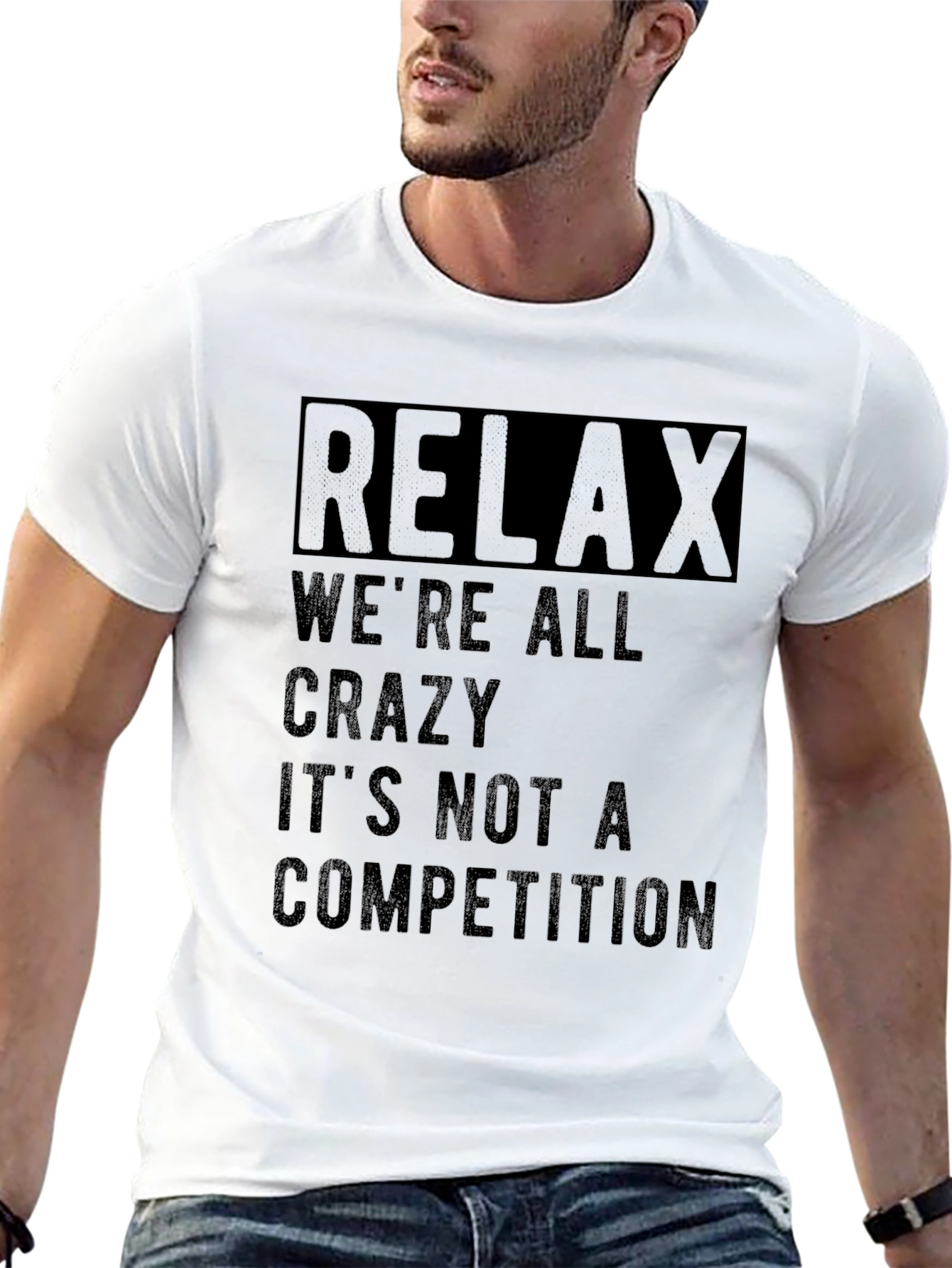 Relax Crazy Competition Graphic Tee