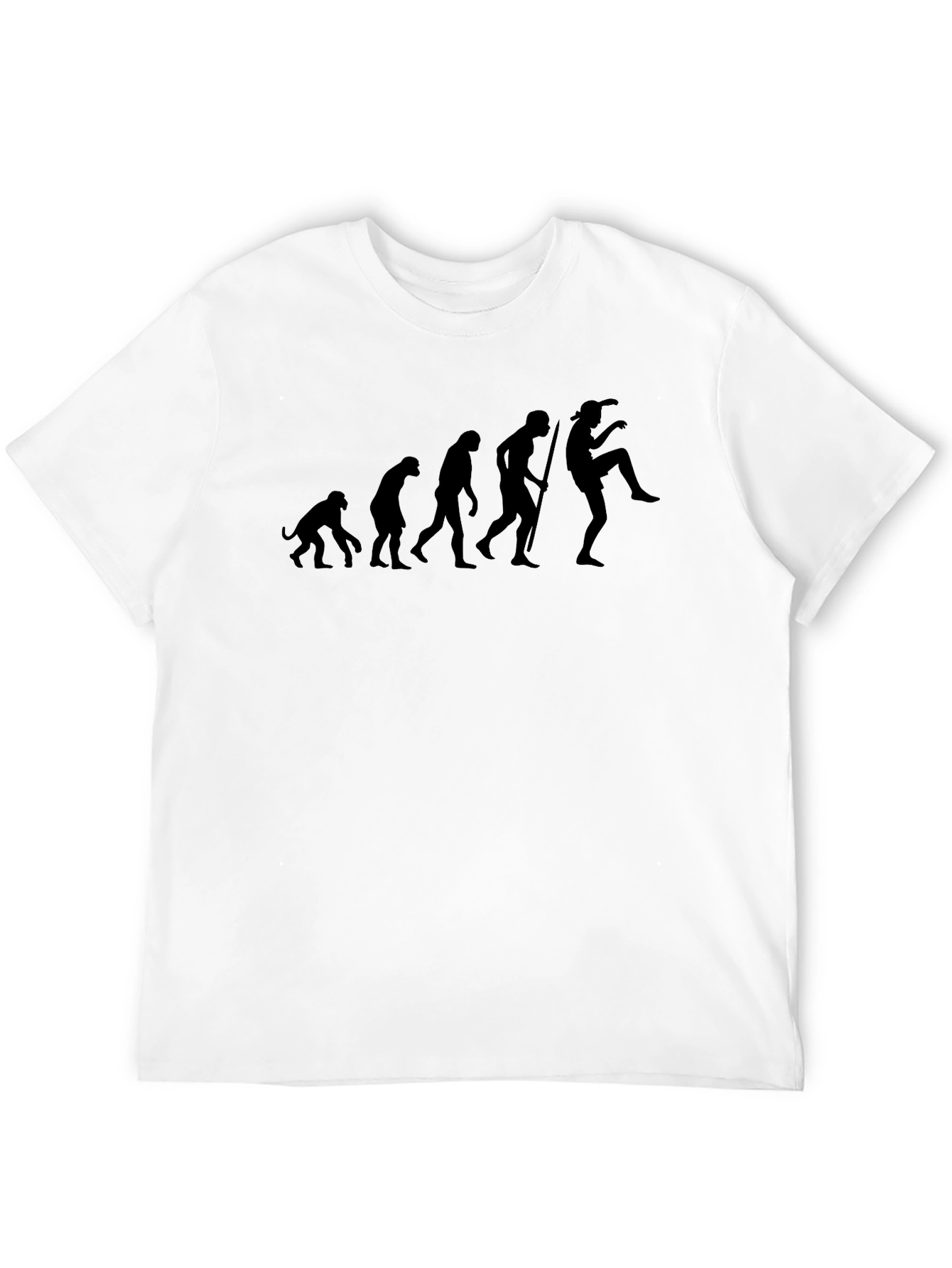 Evolution of Kick T-Shirt - Black