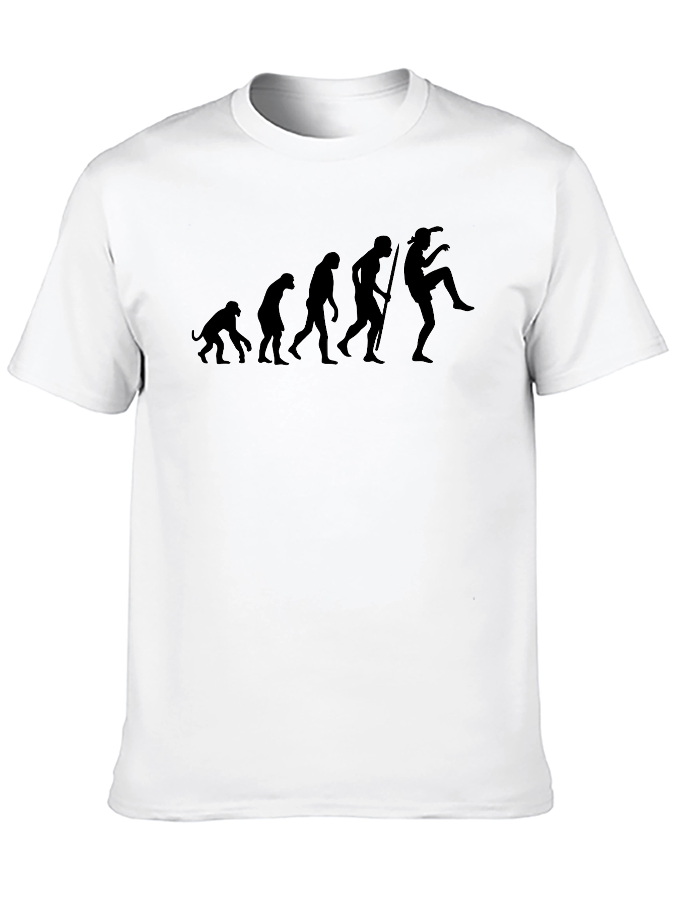 Evolution of Kick T-Shirt - Black