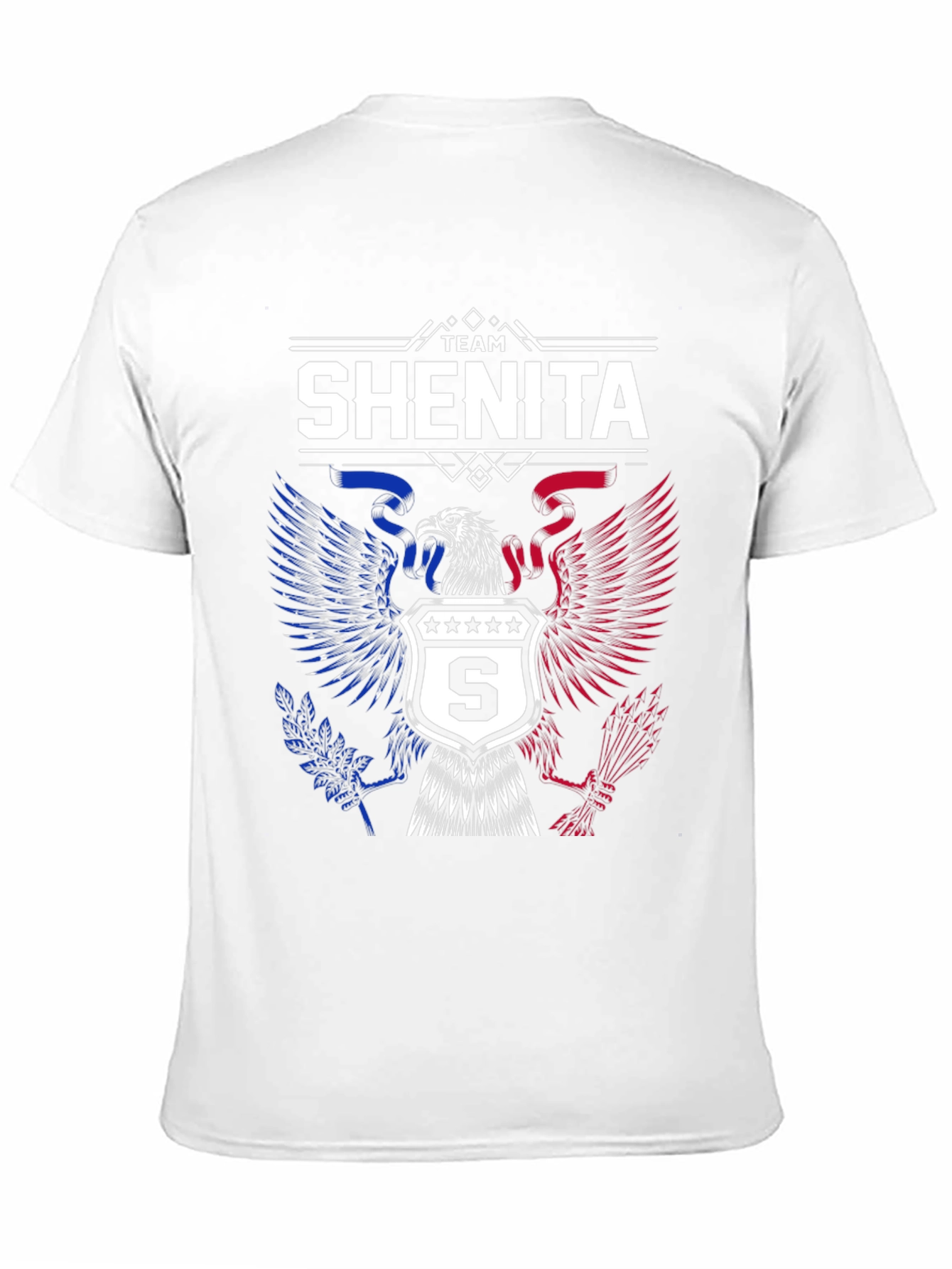 Team Shenita Eagle Crest Graphic T-Shirt