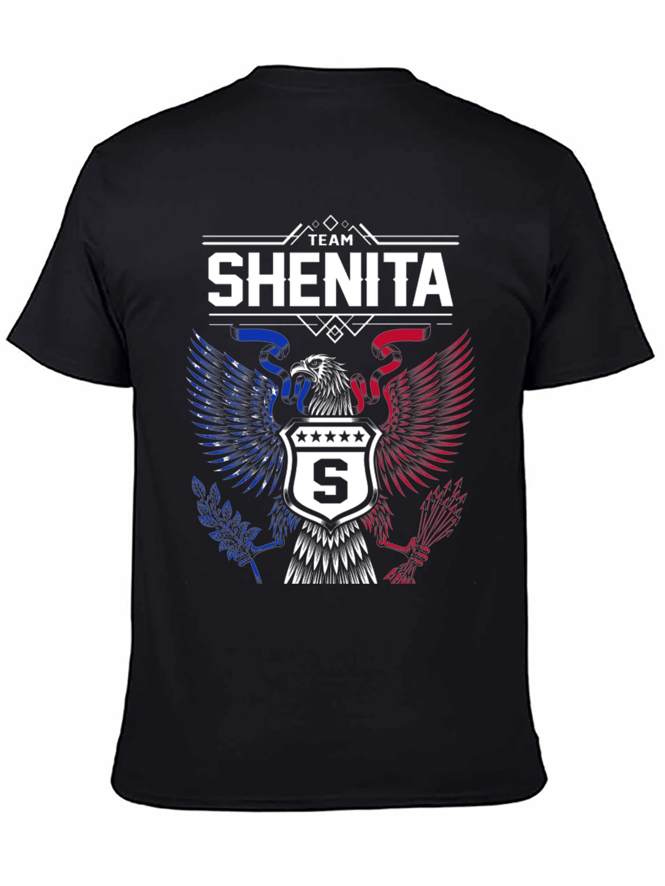 Team Shenita Eagle Crest Graphic T-Shirt