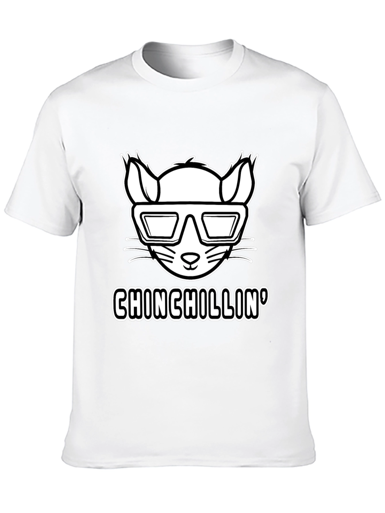 Chinchillin T-Shirt - Cool Rodent Design