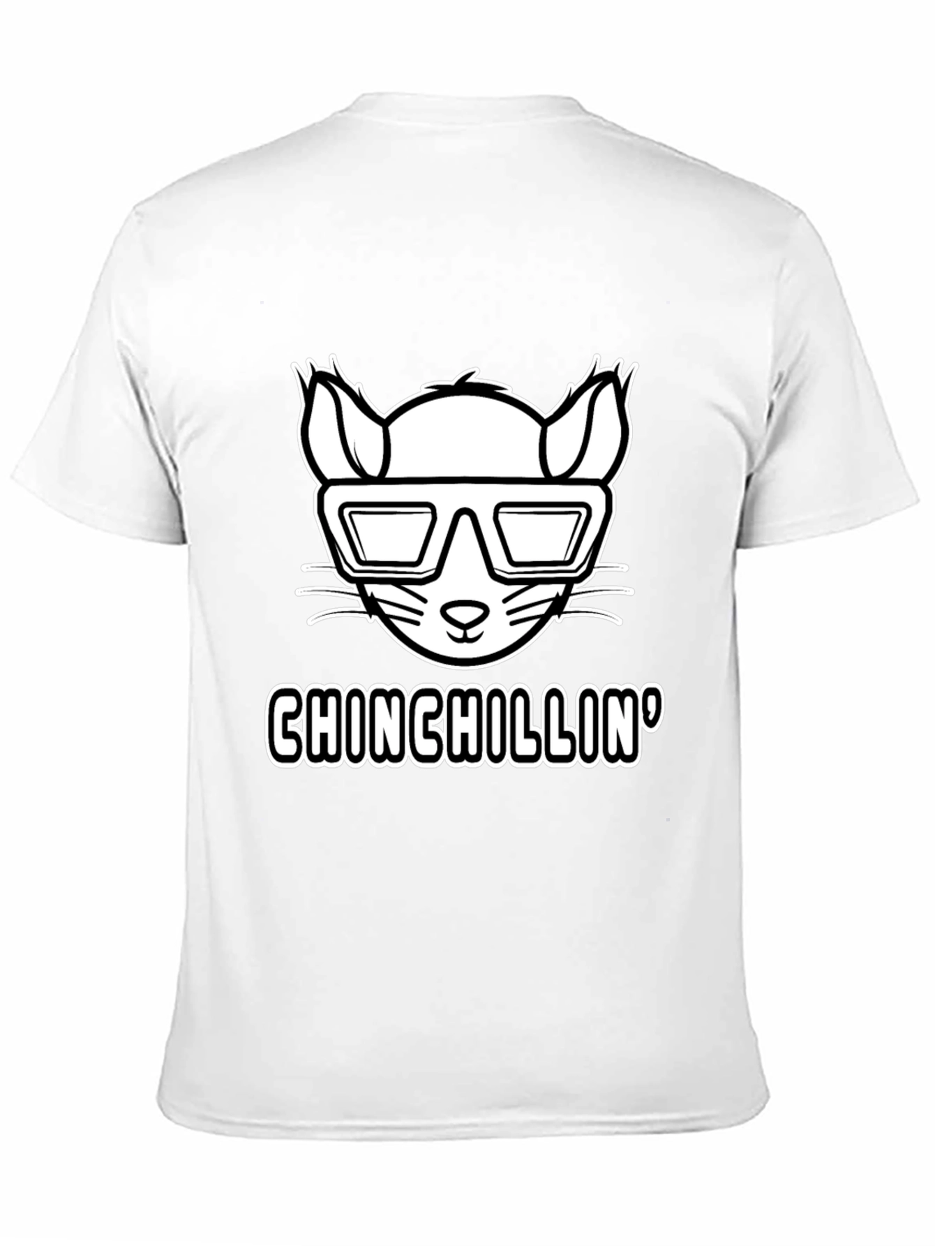 Chinchillin T-Shirt - Cool Rodent Design