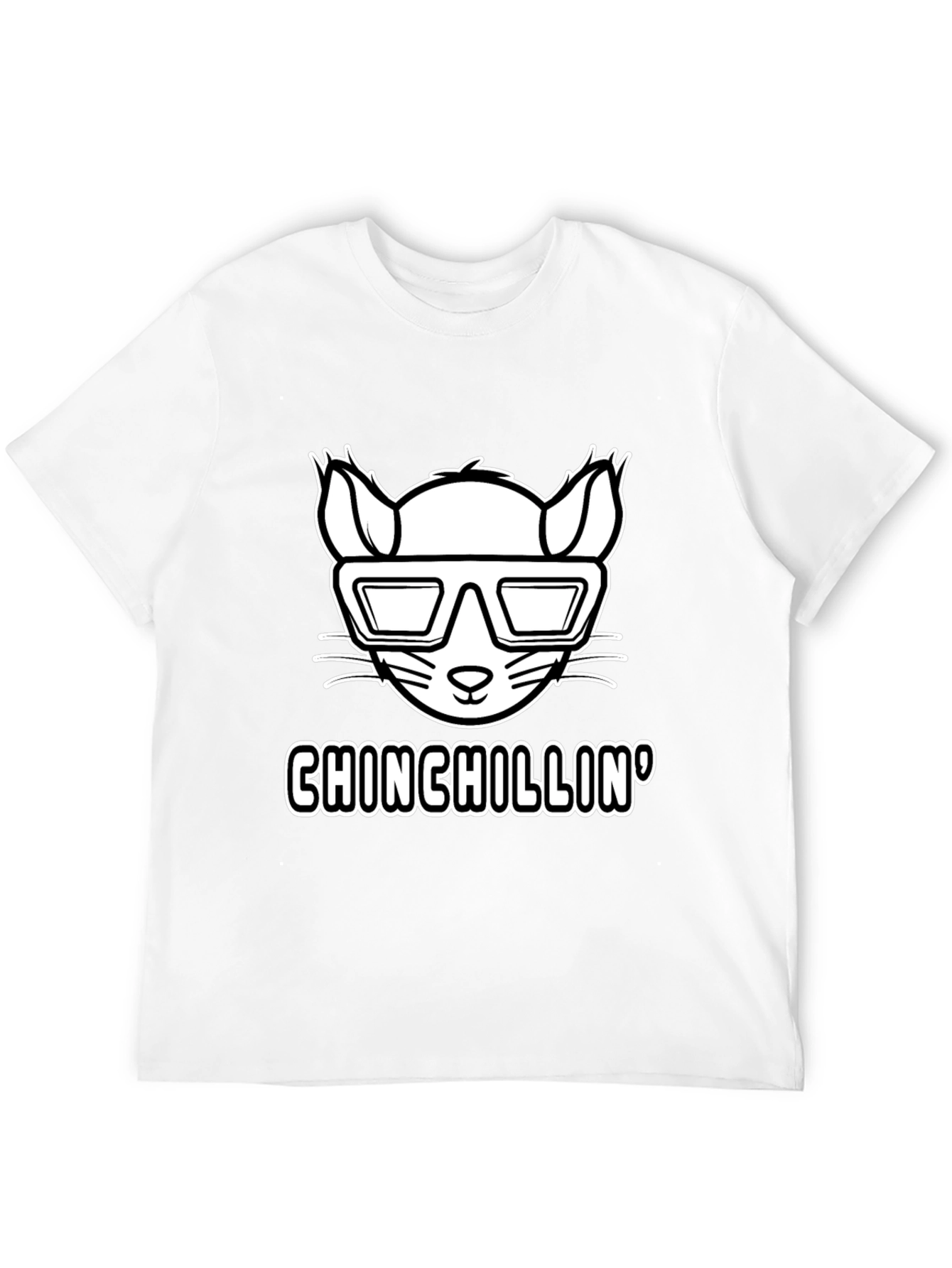 Chinchillin T-Shirt - Cool Rodent Design