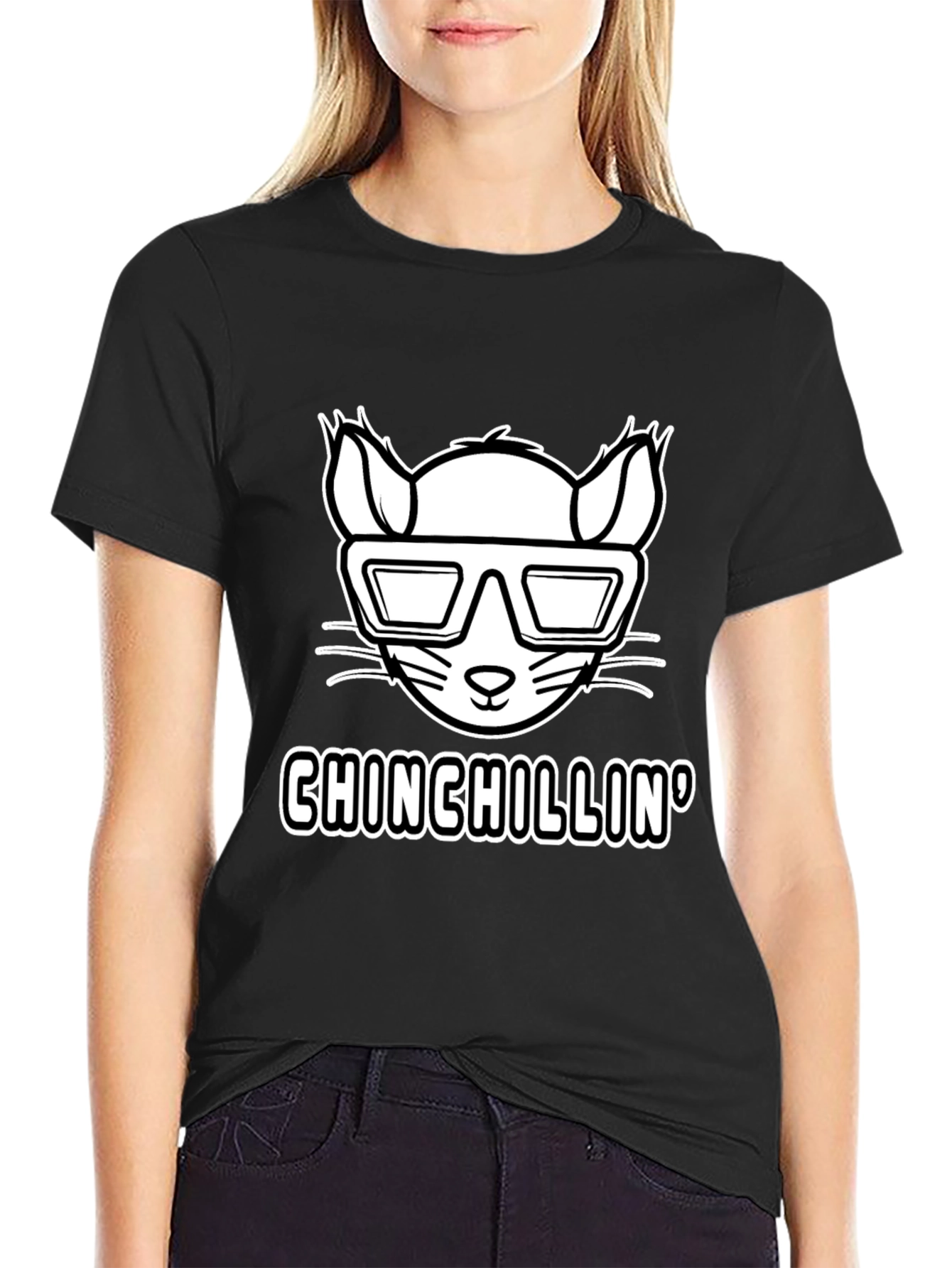 Chinchillin T-Shirt - Cool Rodent Design