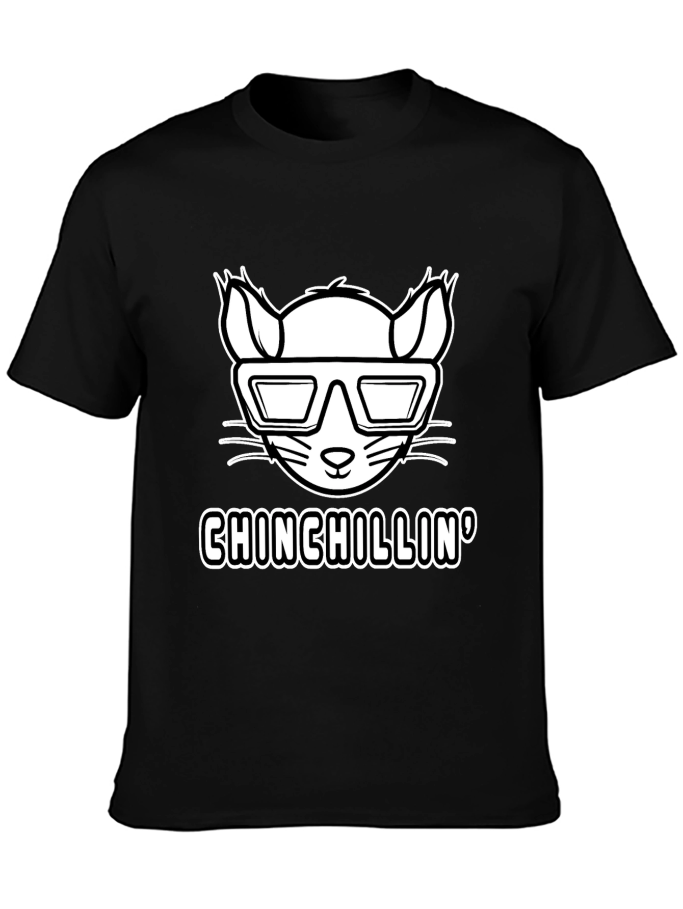 Chinchillin T-Shirt - Cool Rodent Design