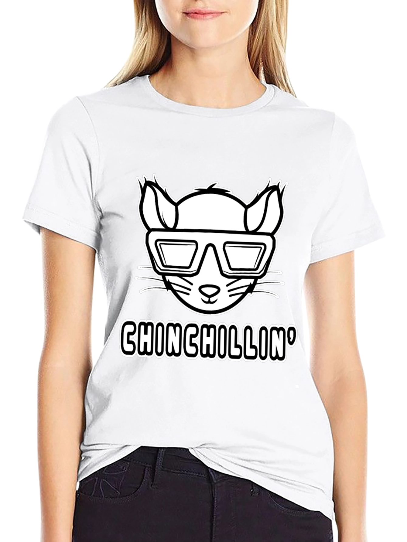 Chinchillin T-Shirt - Cool Rodent Design