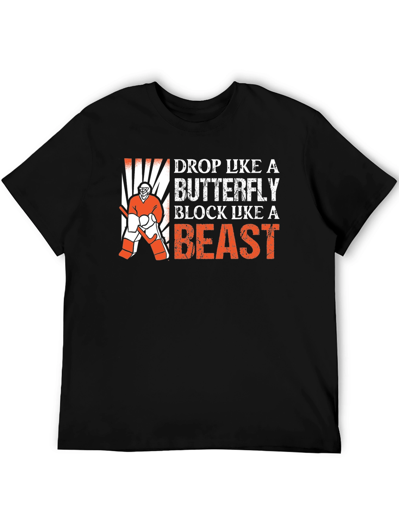 Hockey Goalie Graphic T-Shirt