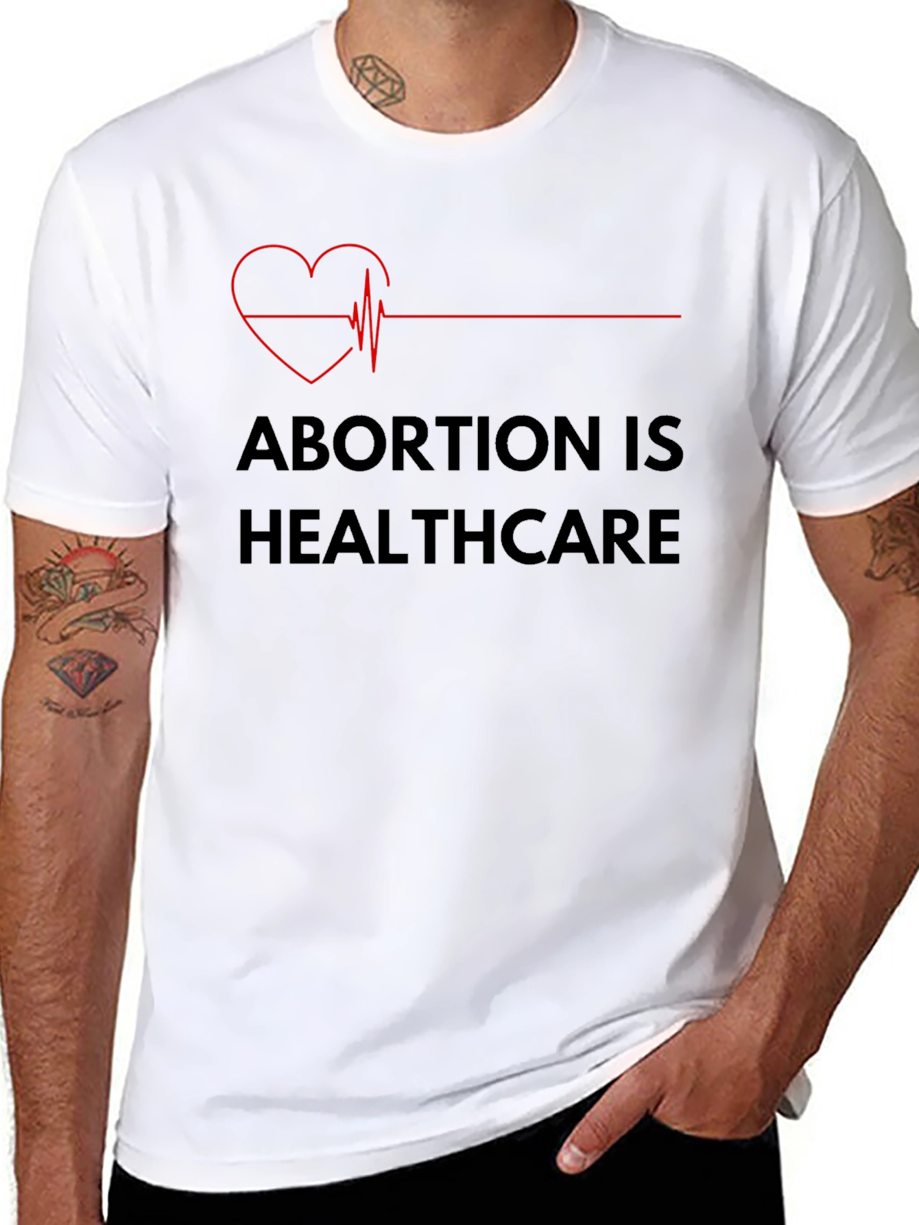 Abortion is Healthcare T-Shirt - Pro Choice