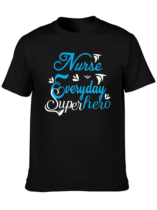 Nurse Everyday Superhero Graphic Tee