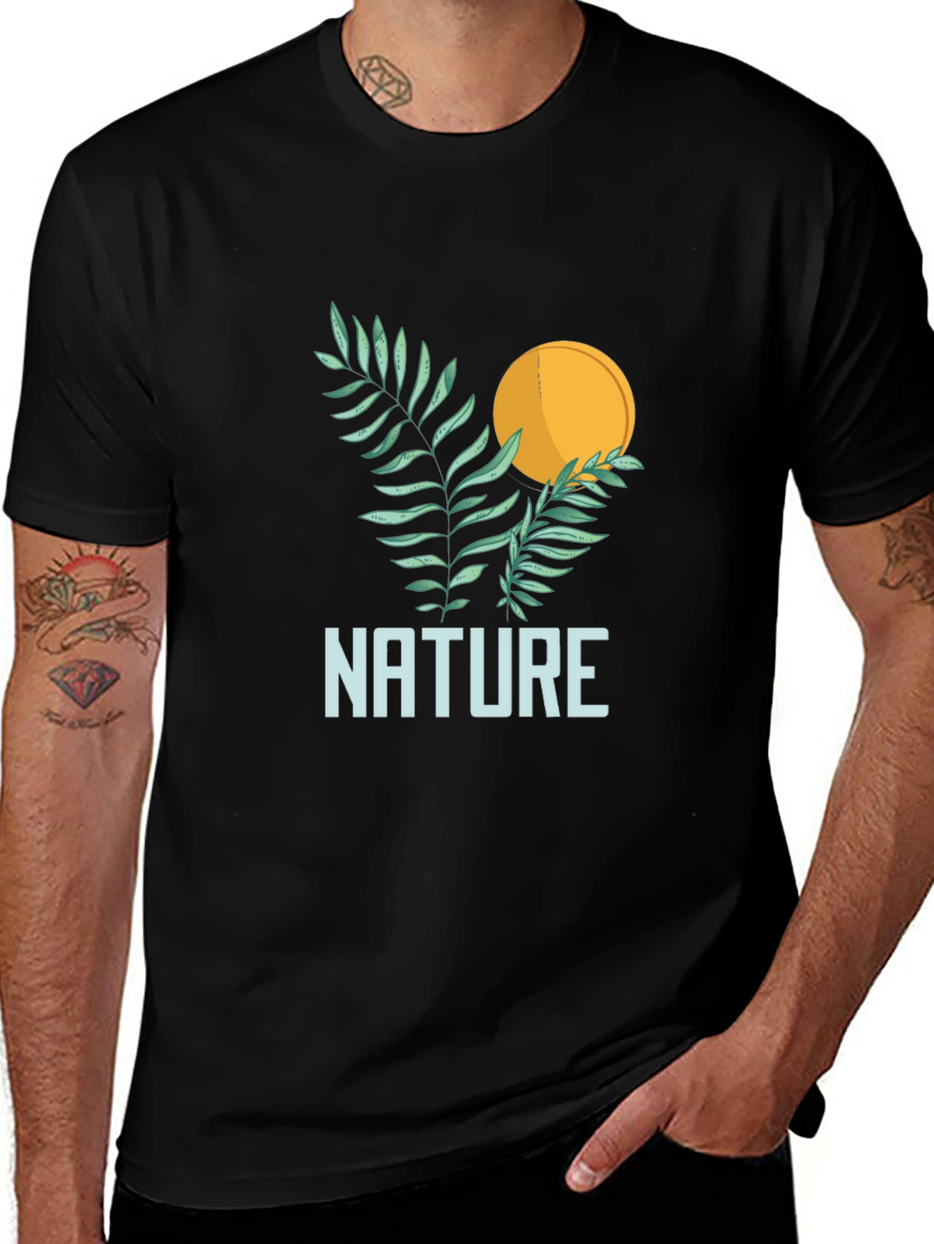 Nature Graphic T-Shirt - Stylish Unisex Tee