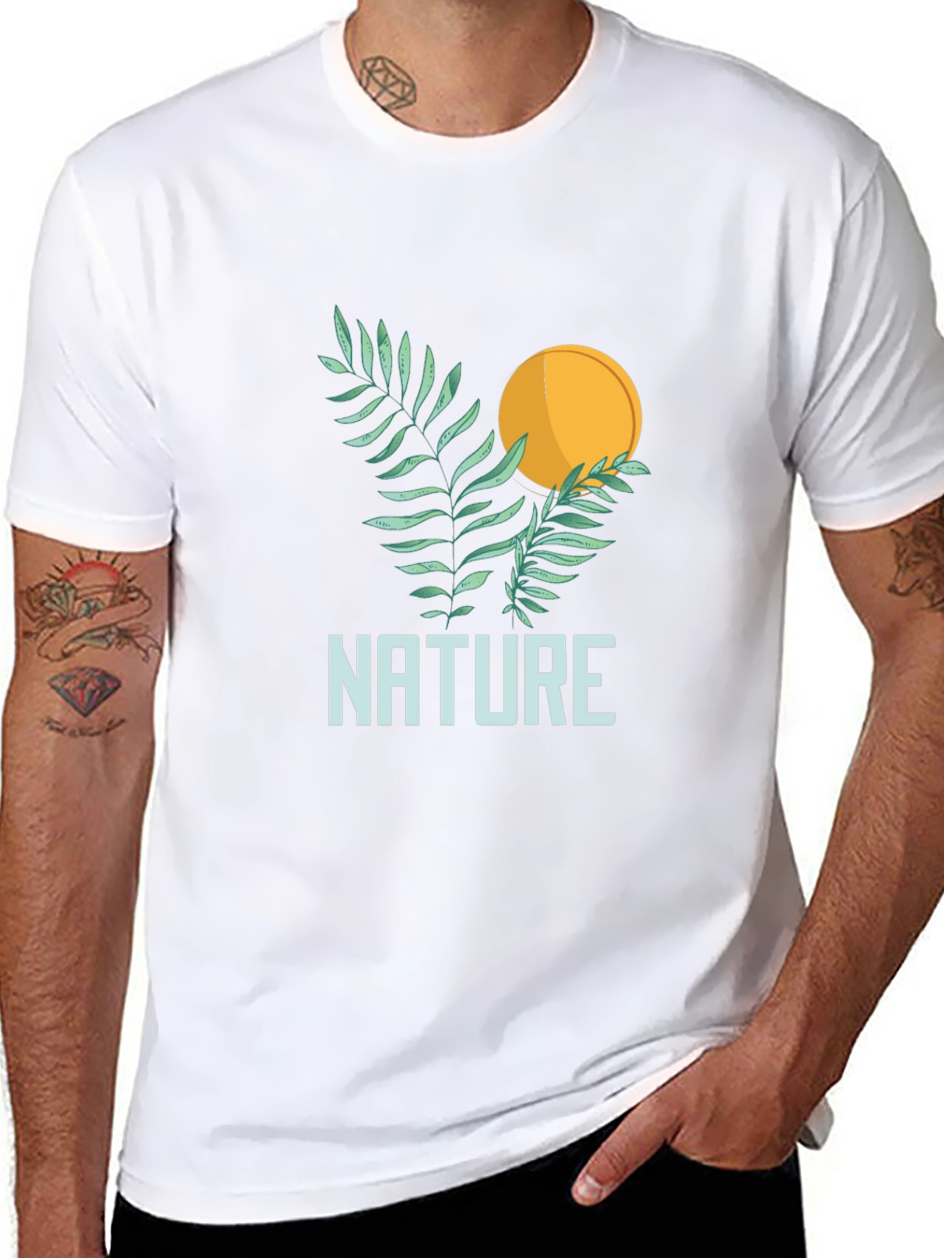 Nature Graphic T-Shirt - Stylish Unisex Tee