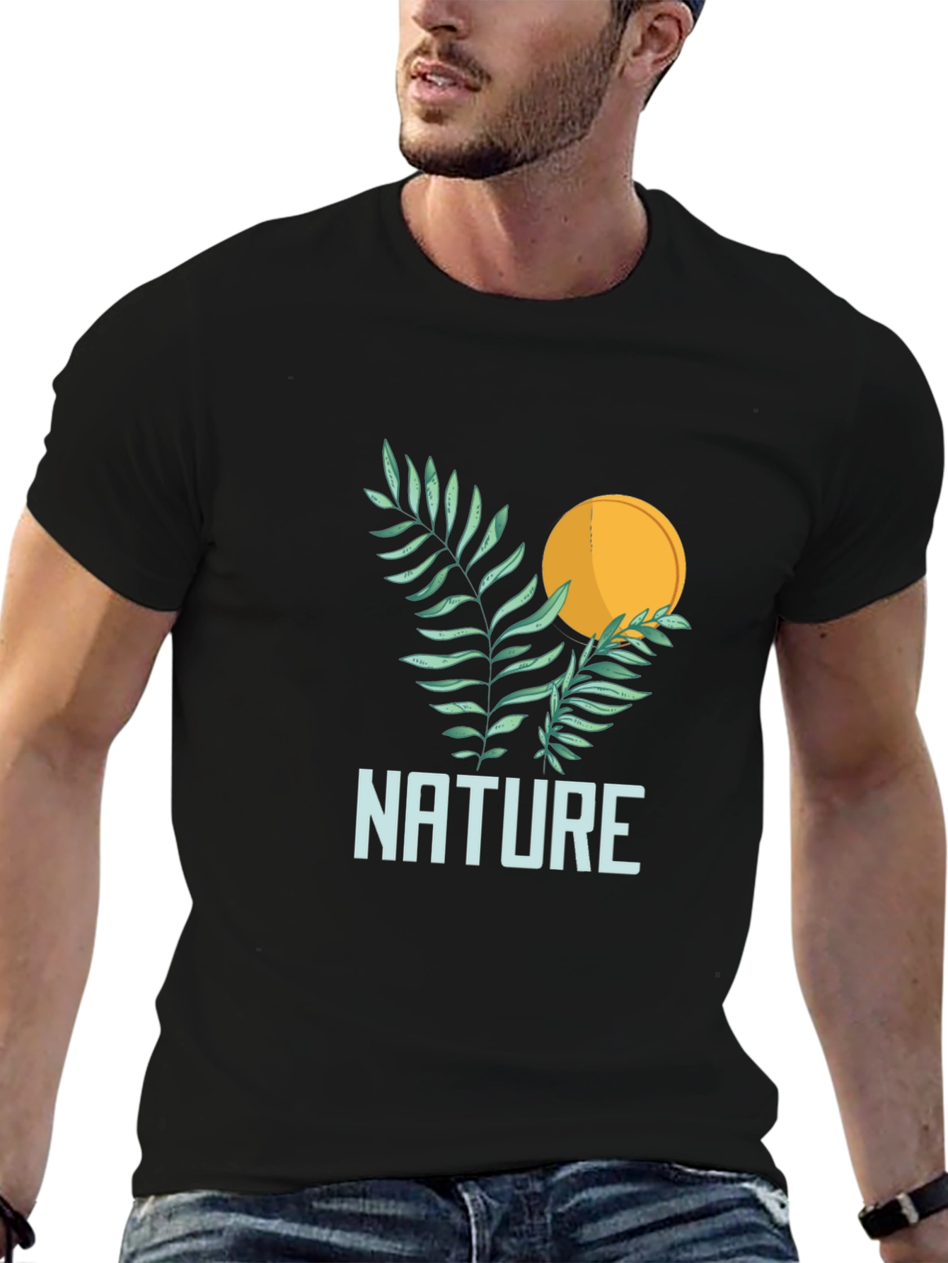 Nature Graphic T-Shirt - Stylish Unisex Tee