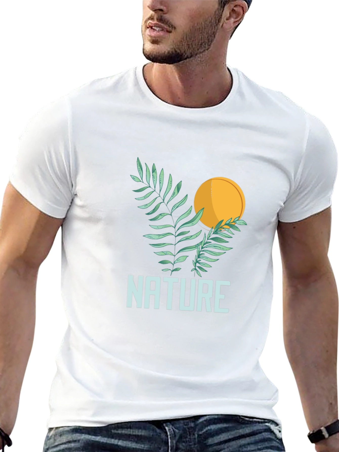 Nature Graphic T-Shirt - Stylish Unisex Tee