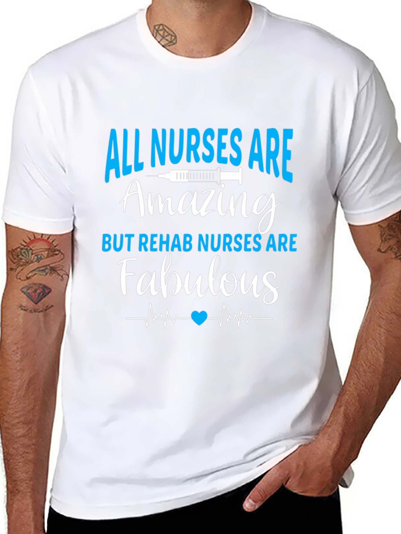 All Nurses Are Amazing T-Shirt - Rehab Nurse Apparel