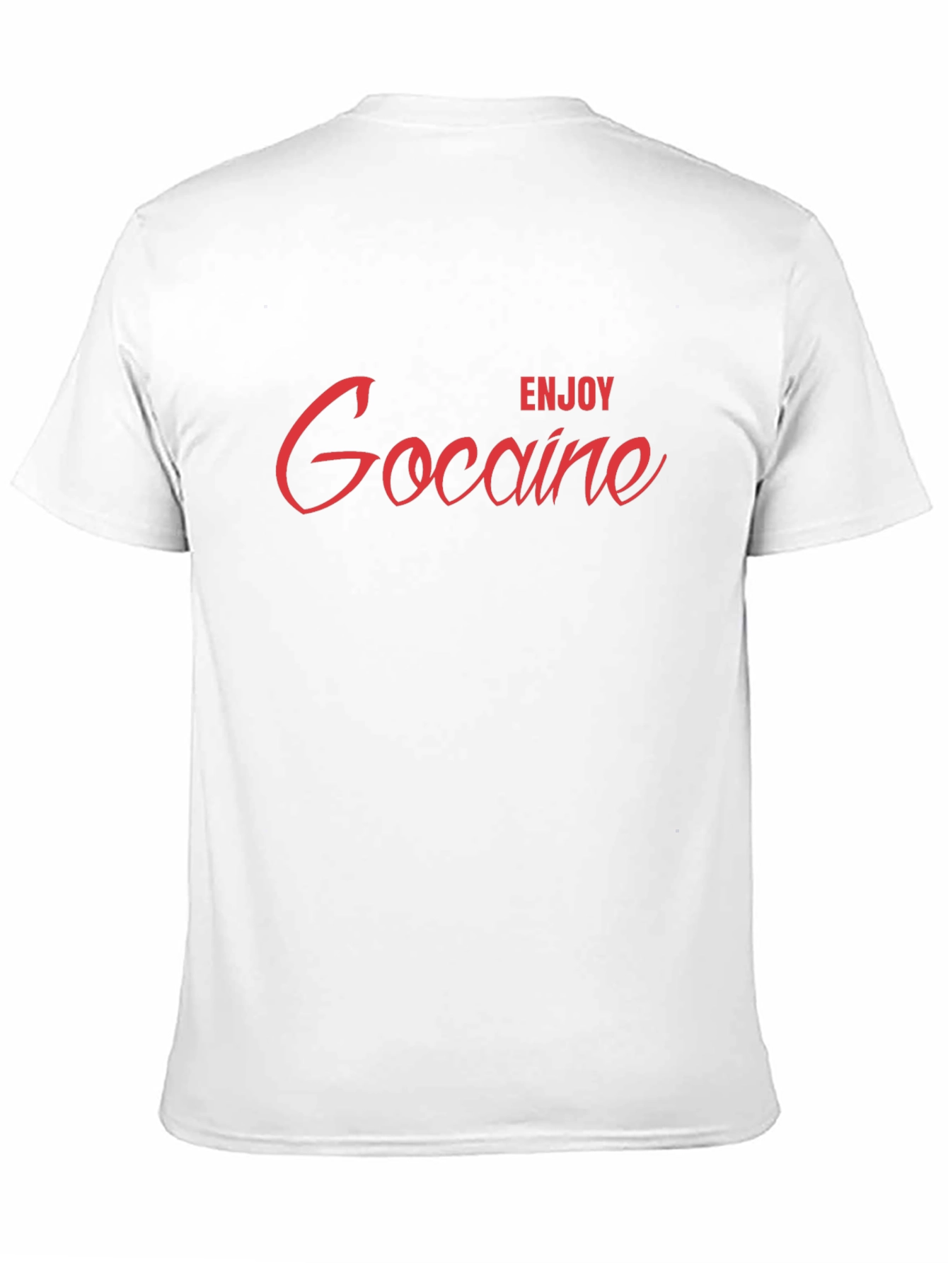 Enjoy Gocaine T-Shirt - Bold Statement Tee