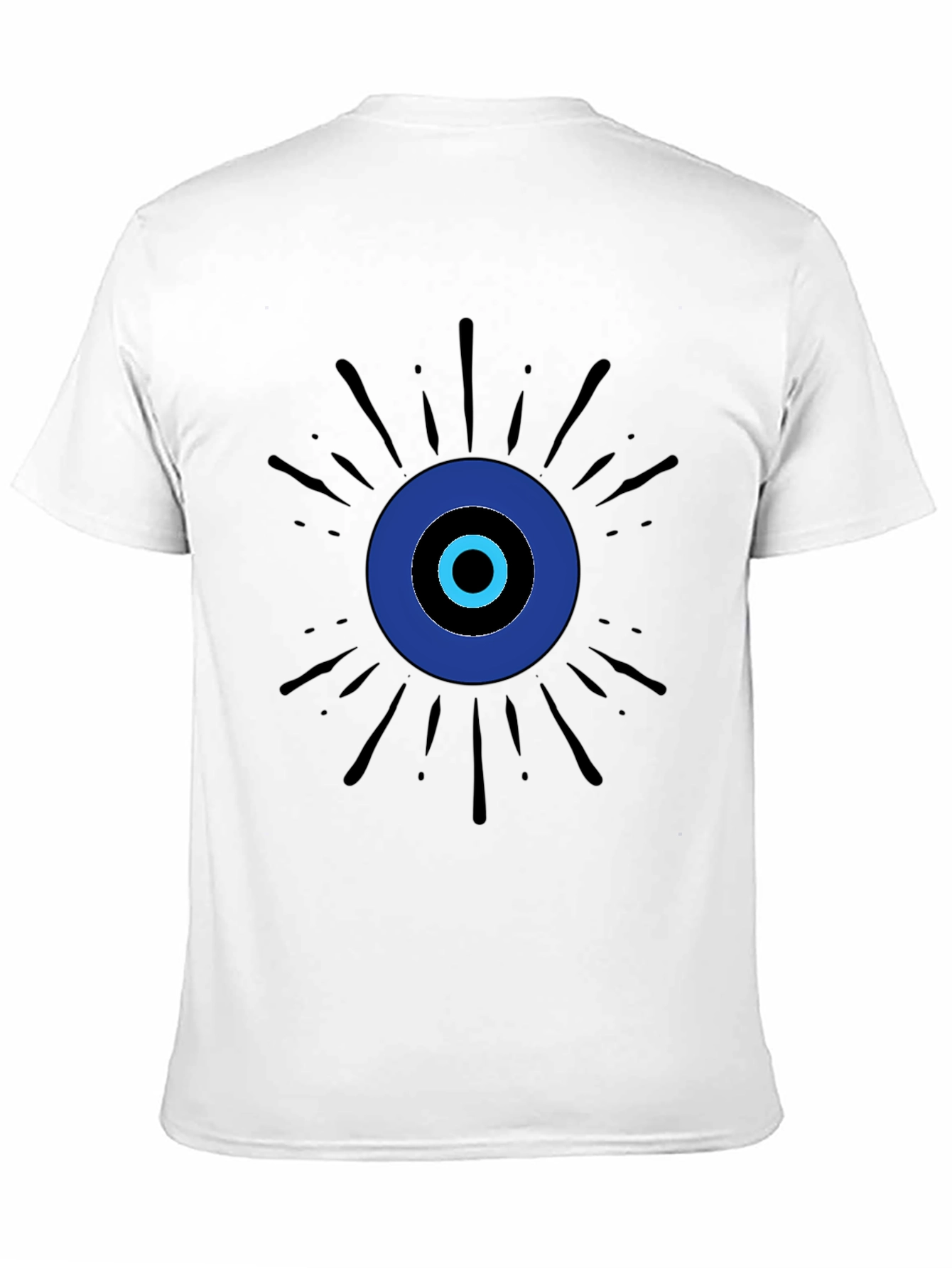 Evil Eye Graphic Tee - Stylish Protection