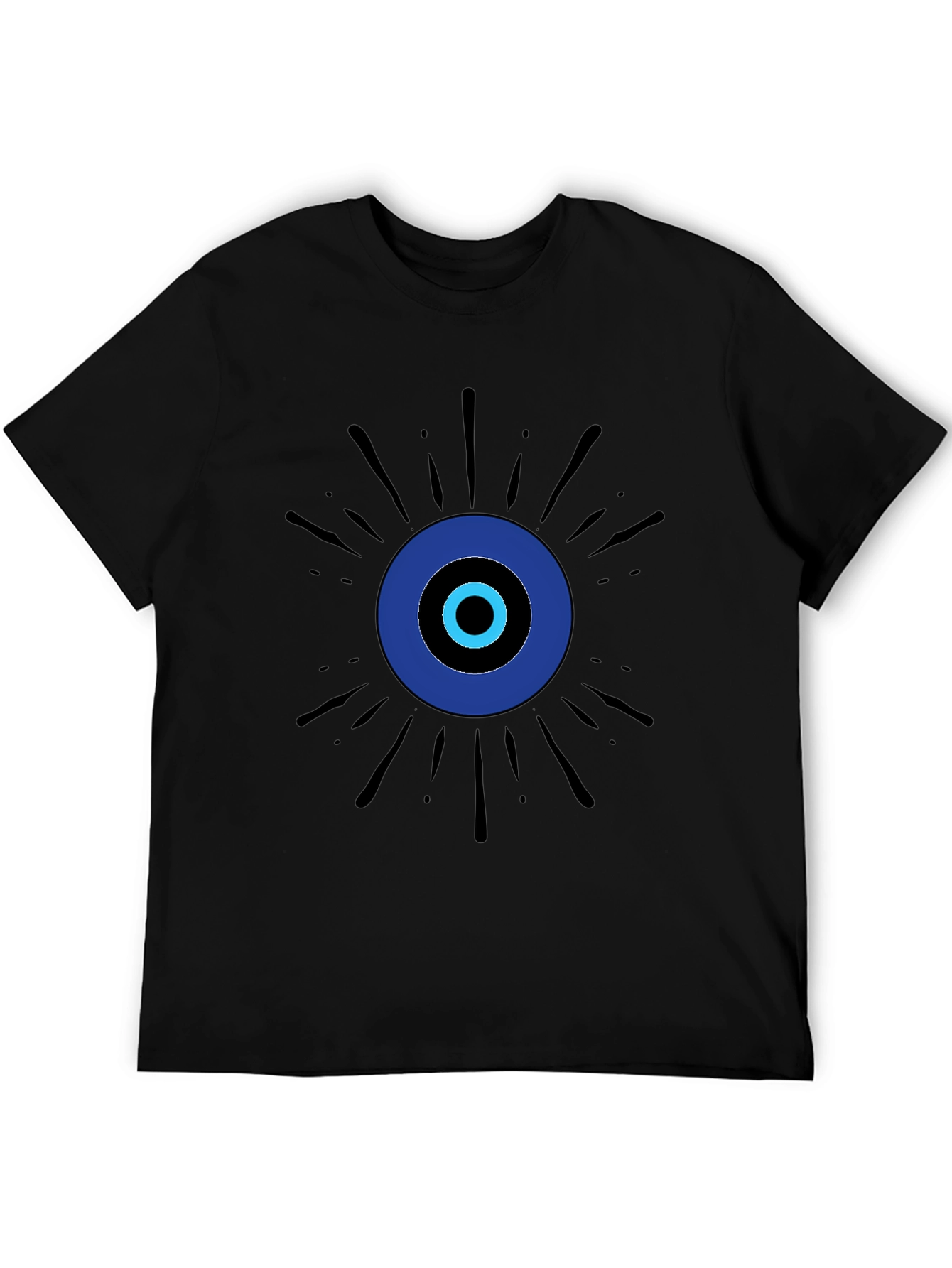 Evil Eye Graphic Tee - Stylish Protection