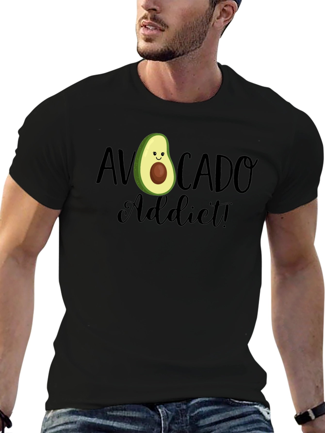 Avocado Addict T-Shirt - Unisex Crew Neck Tee