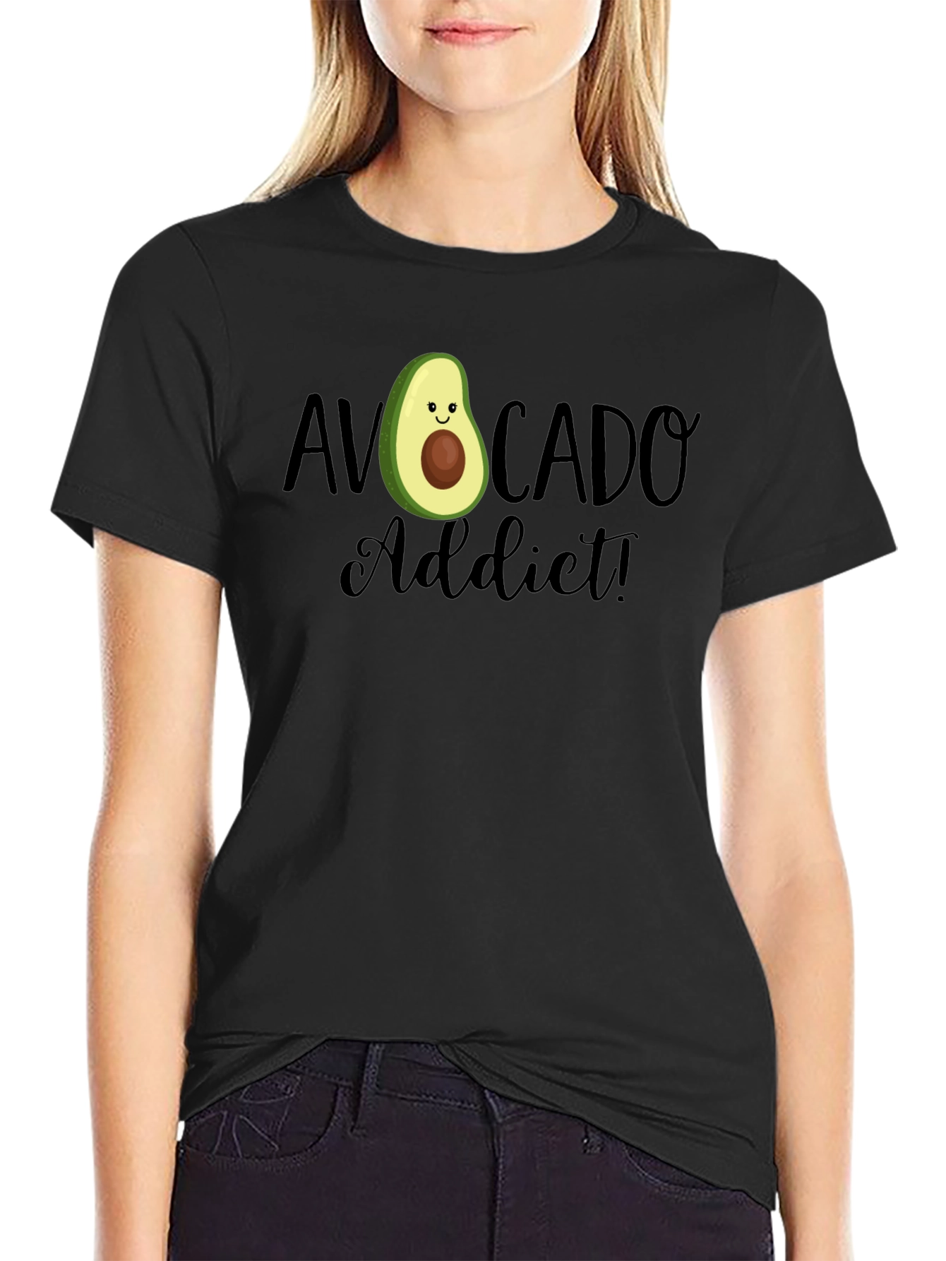 Avocado Addict T-Shirt - Unisex Crew Neck Tee