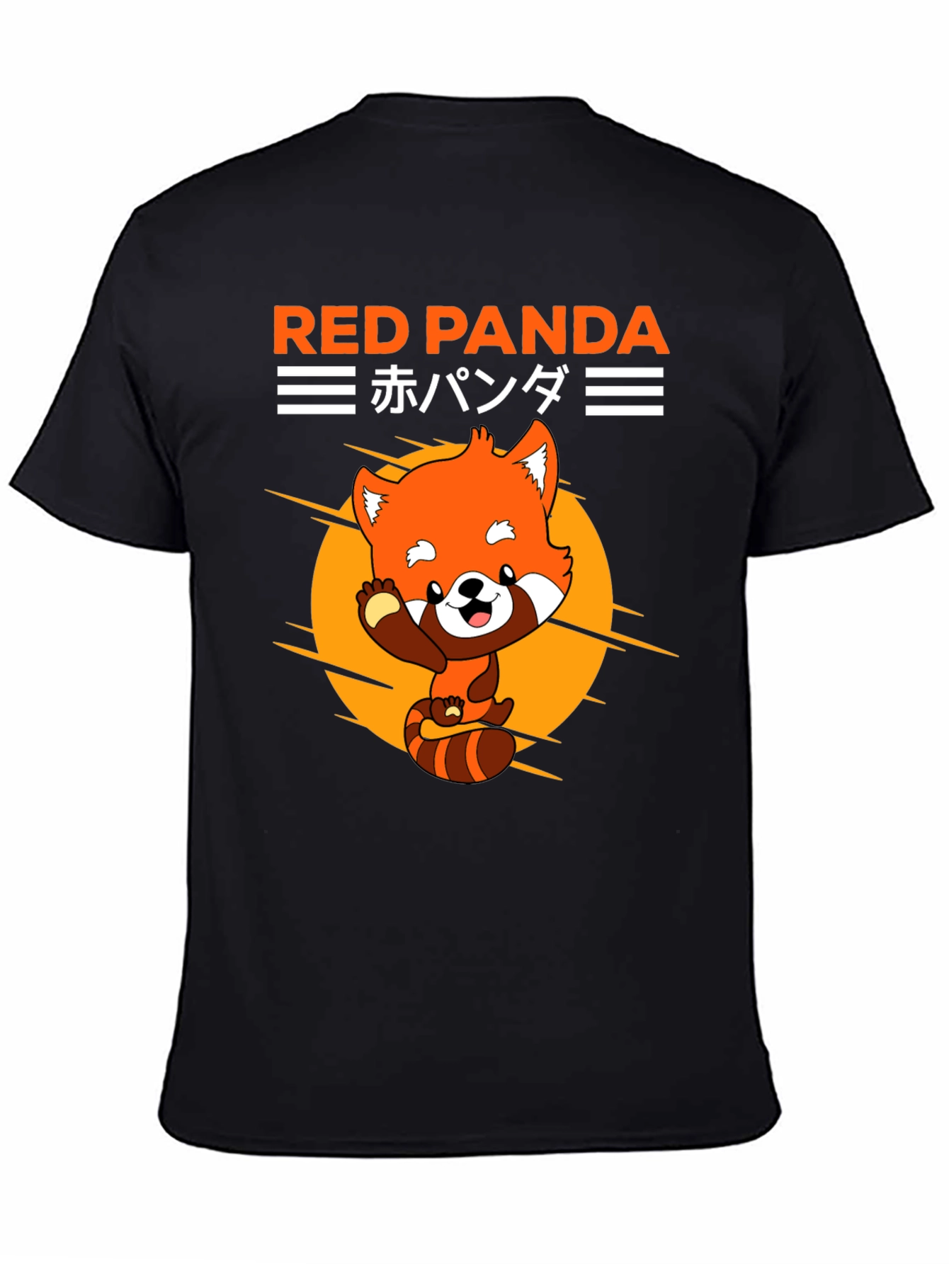 Red Panda Graphic Tee - Cute Anime Style