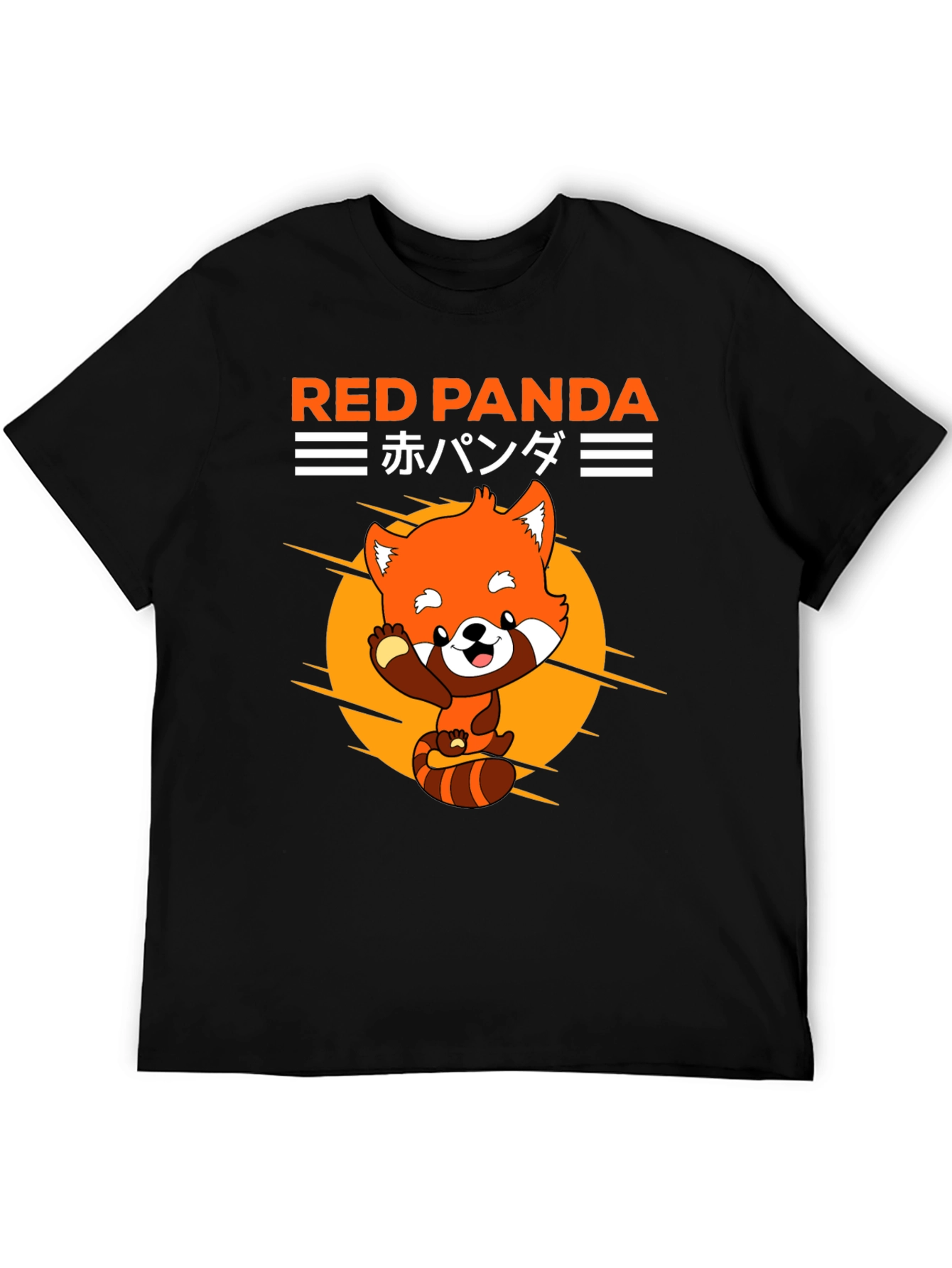 Red Panda Graphic Tee - Cute Anime Style