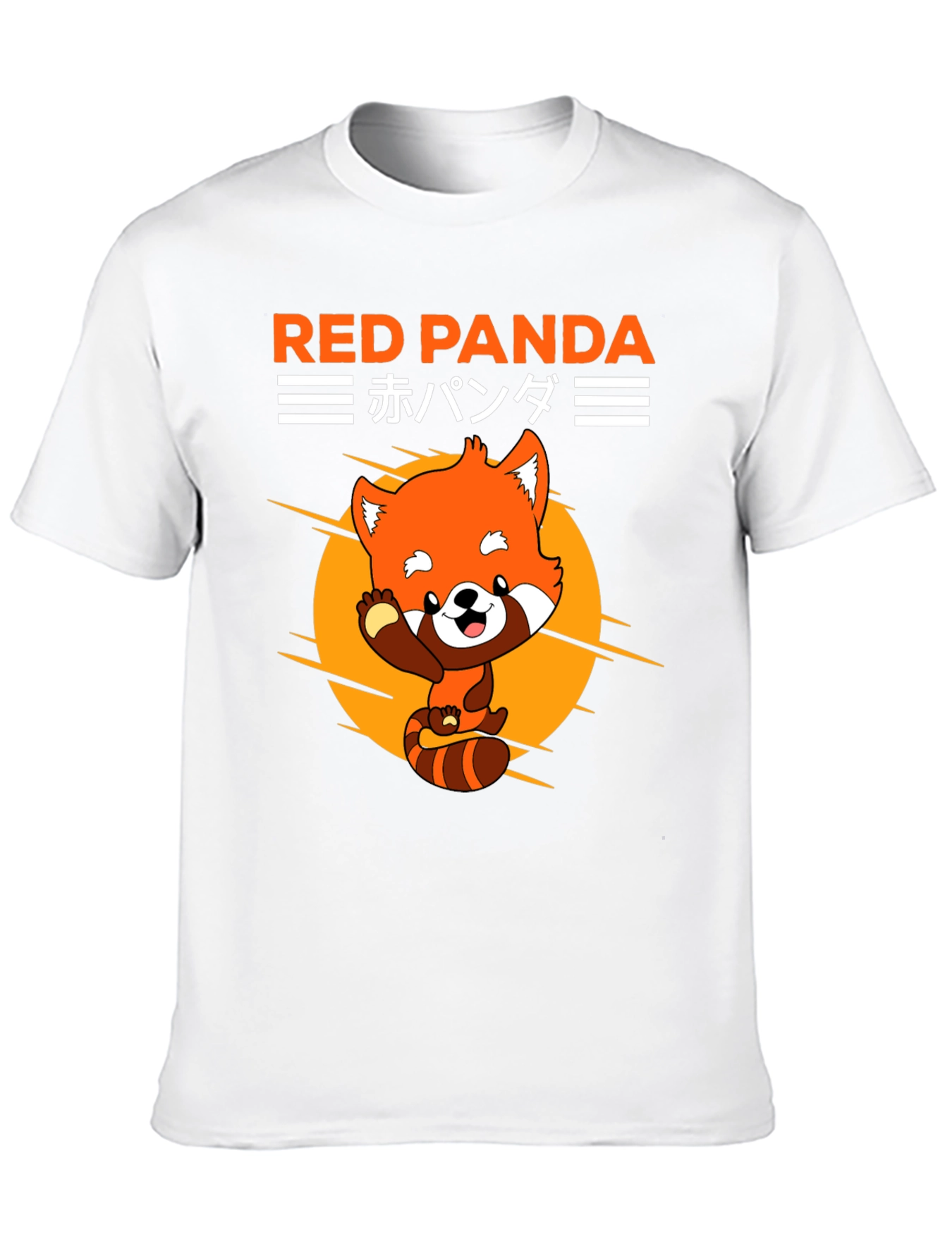 Red Panda Graphic Tee - Cute Anime Style
